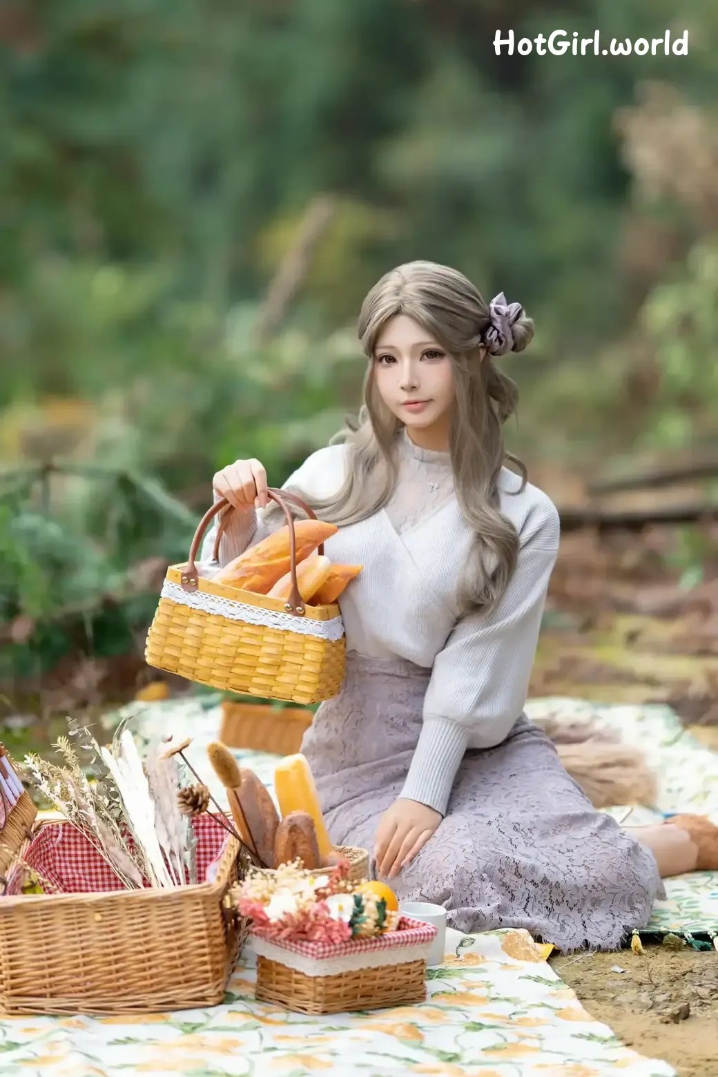 Coser-yuuhui玉汇-太太的春游计划 第64张图