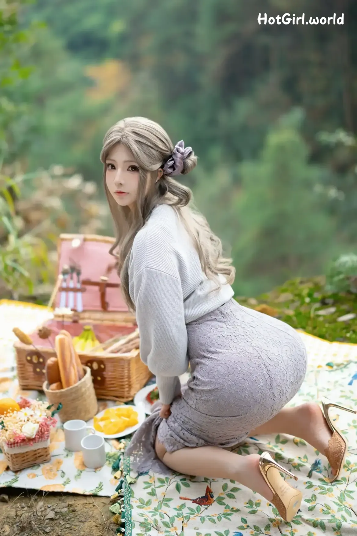 Coser-yuuhui玉汇-太太的春游计划 第75张图