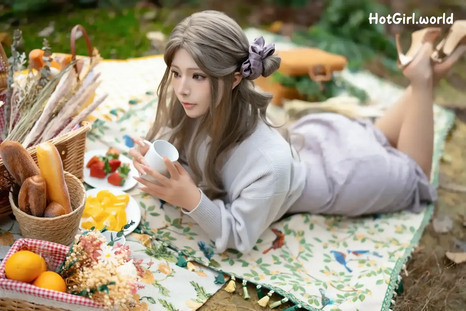 Coser-yuuhui玉汇-太太的春游计划 第108张图