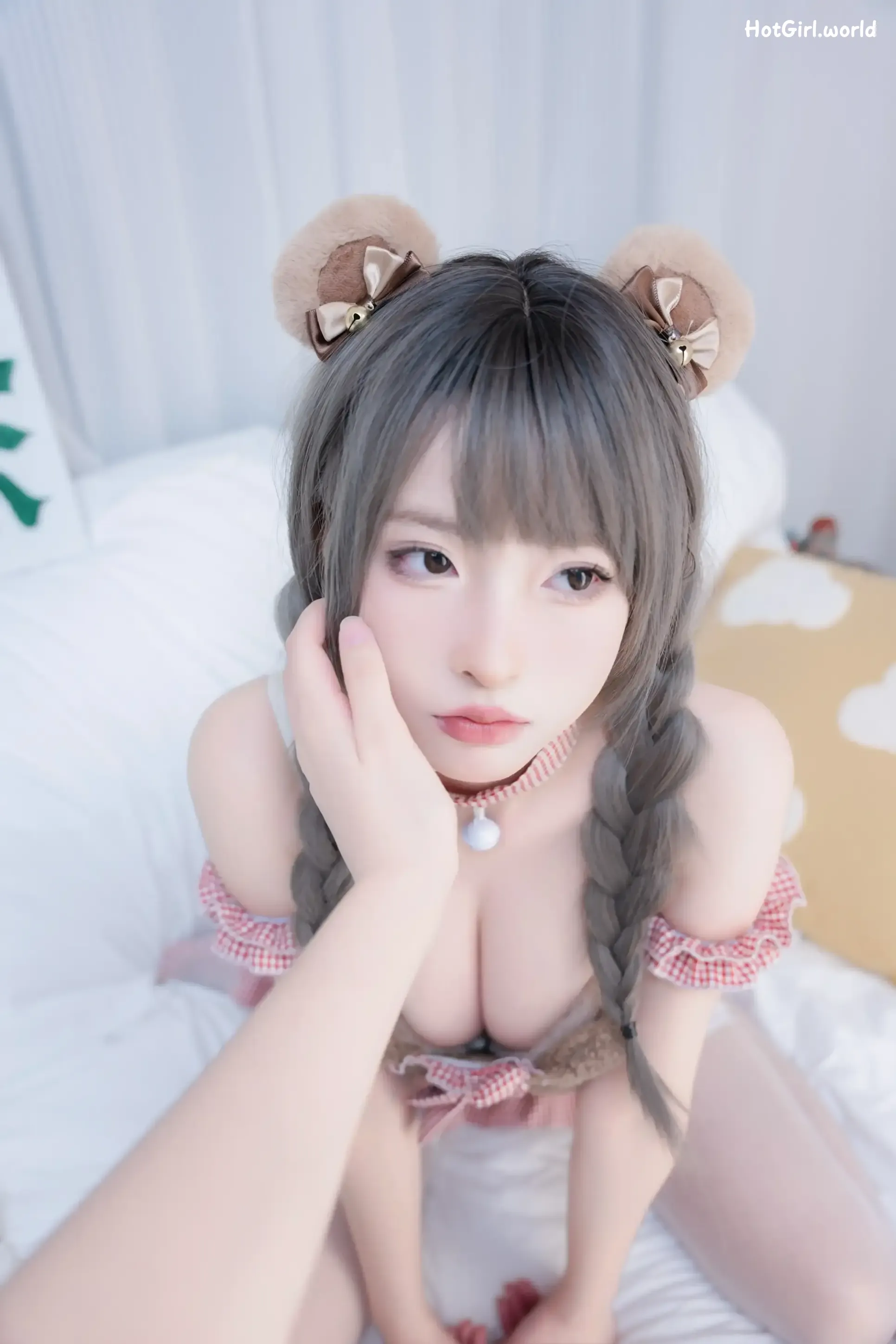 Coser-清水由乃-可爱熊 第22张图