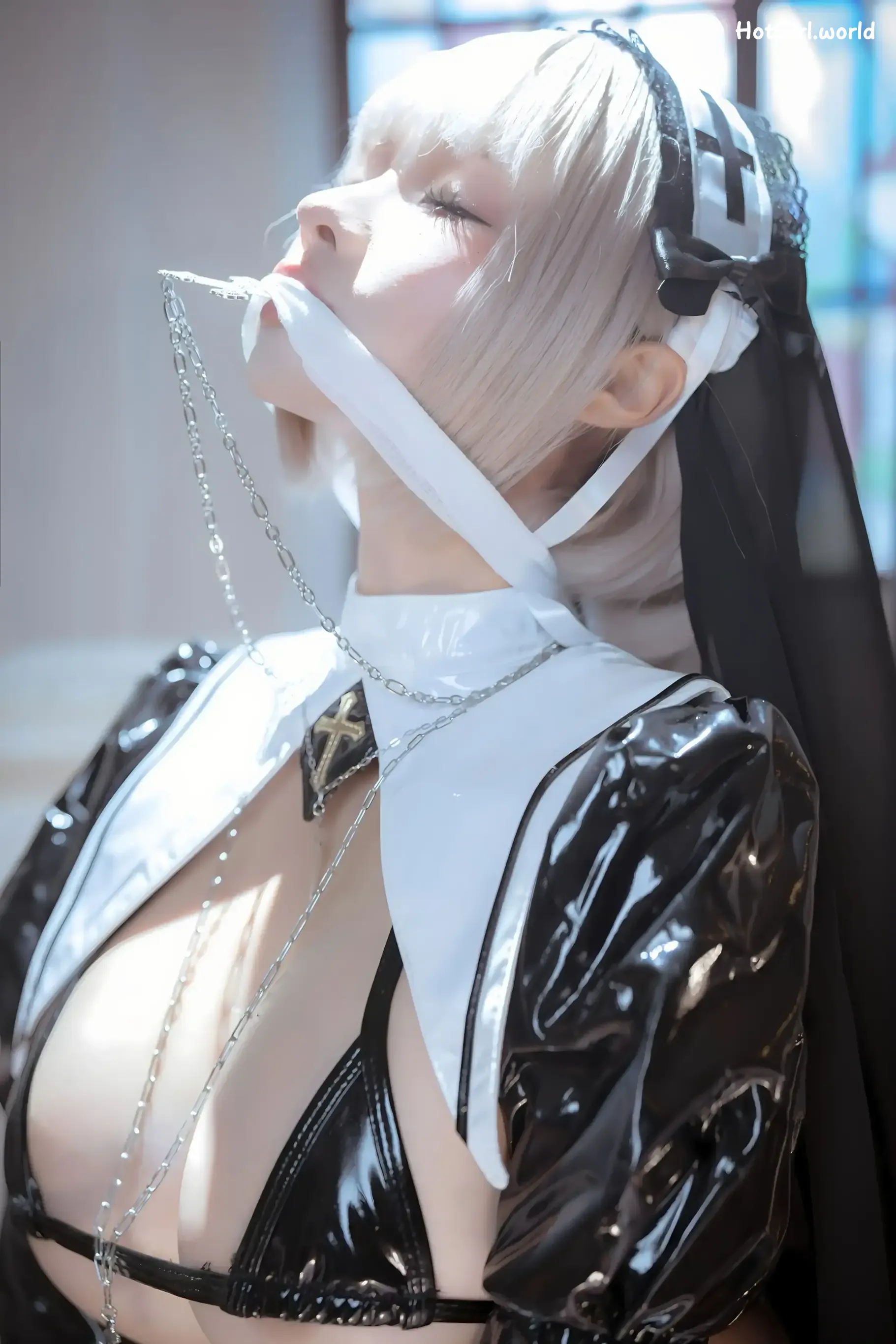 Coser-蠢沫沫-chunmomo-黑修女 第4张图