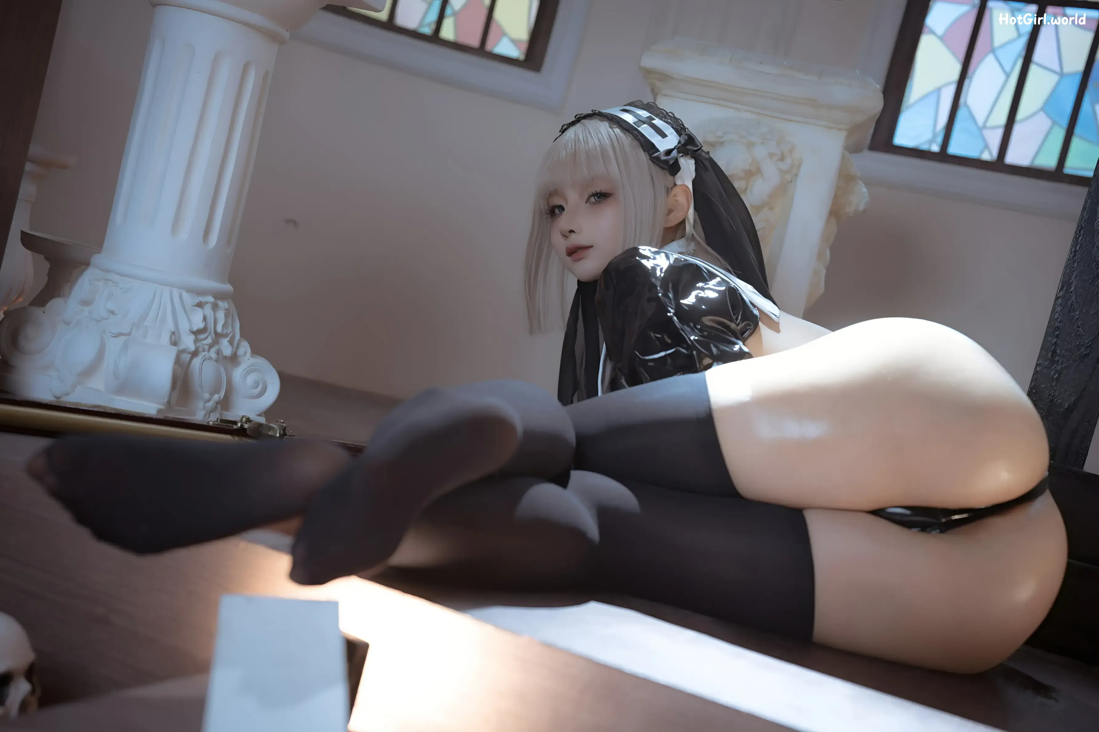 Coser-蠢沫沫-chunmomo-黑修女 第15张图