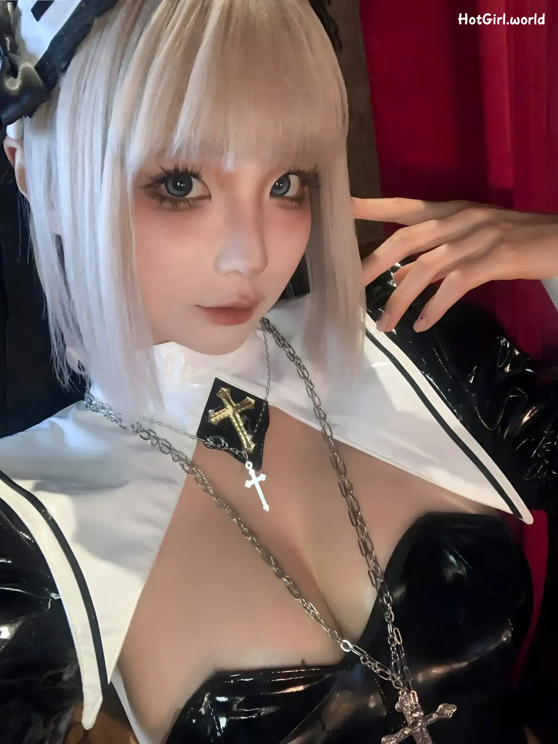 Coser-蠢沫沫-chunmomo-黑修女 第34张图