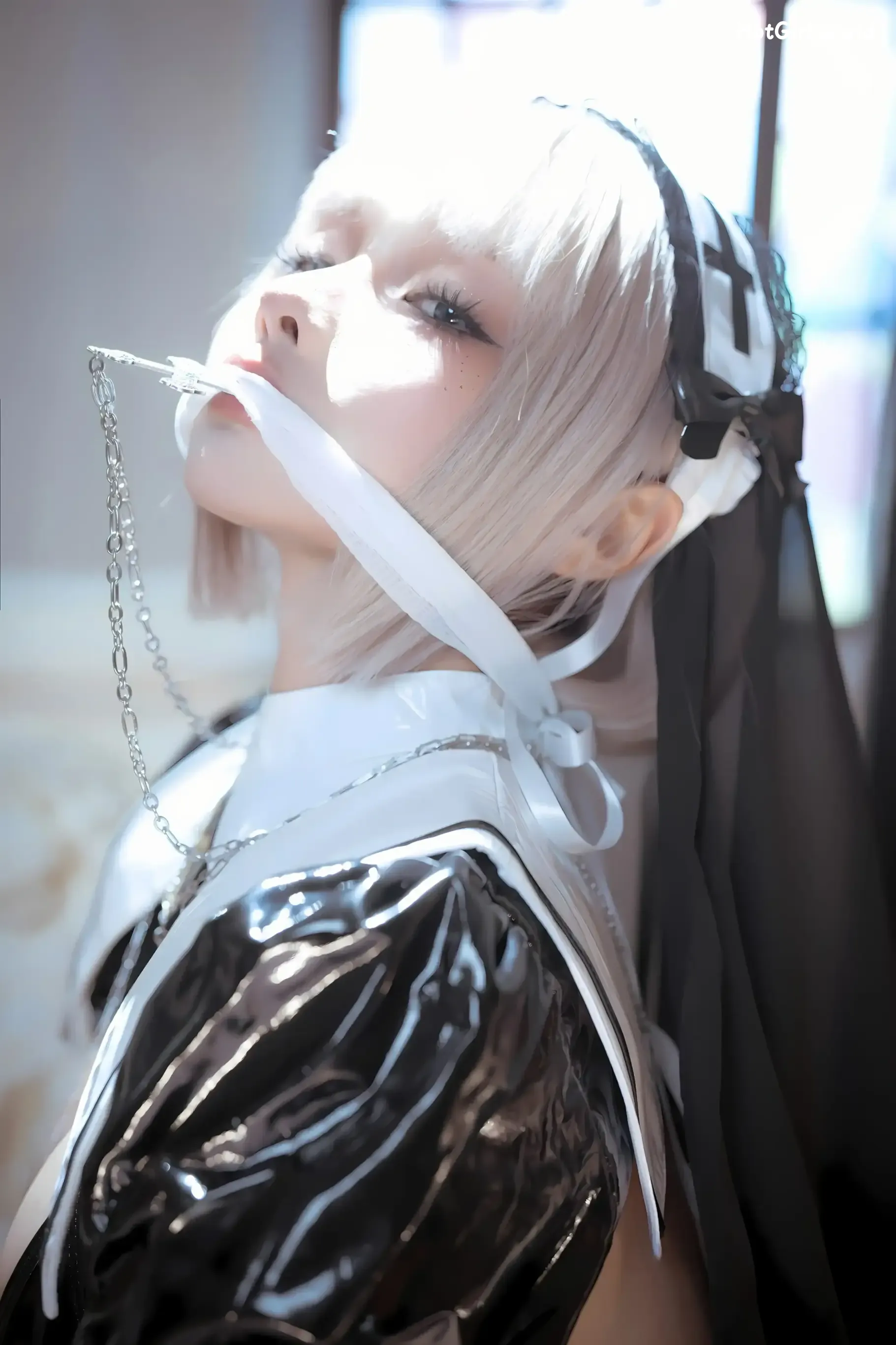 Coser-蠢沫沫-chunmomo-黑修女 第146张图