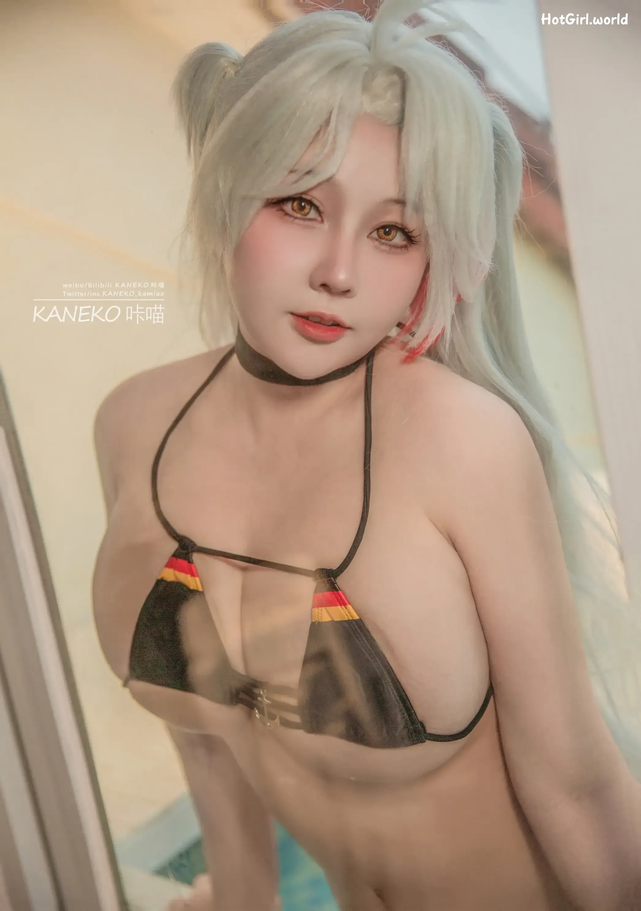 Coser-KANEKO_咔喵-碧蓝航线-欧根亲王泳装 第16张图