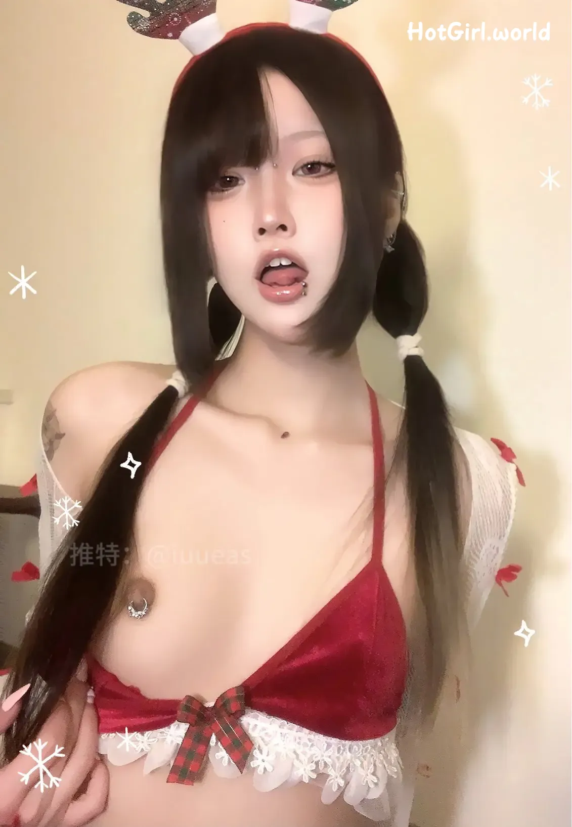 Coser-不得惹-iuueas-反差少女露出-小小年纪就这么放荡 第25张图