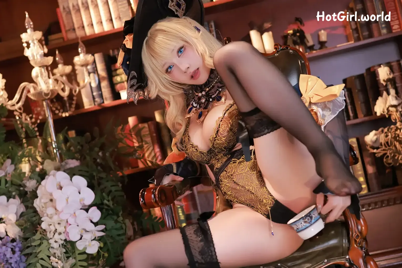Coser-水淼-Aqua-原神-ナヴィア-Navia 第39张图