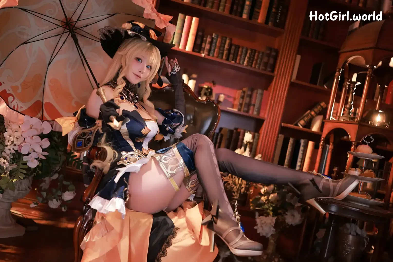 Coser-水淼-Aqua-原神-ナヴィア-Navia 第44张图