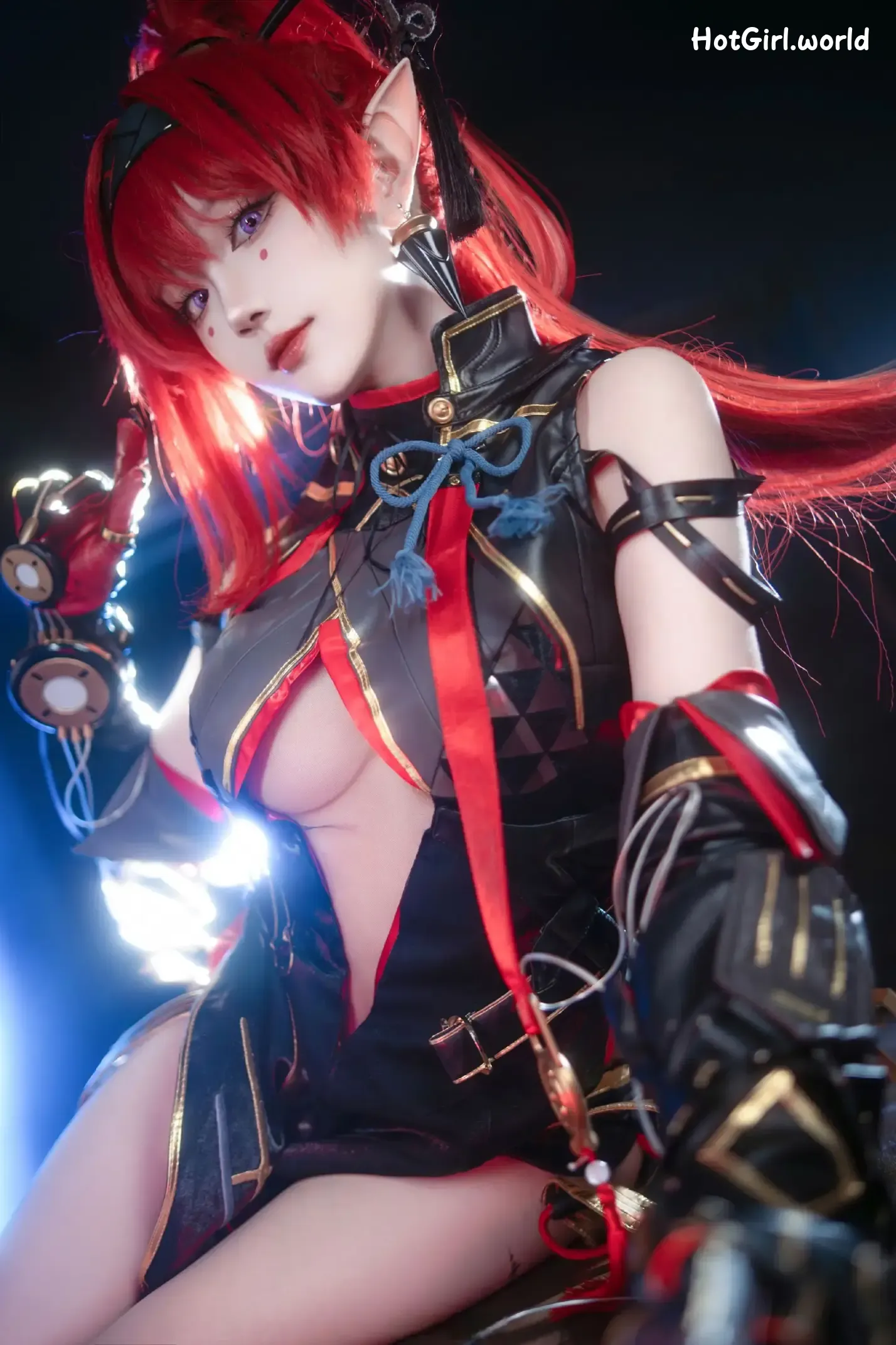 Coser-瓜希酱-鸣潮-吟霖 第8张图