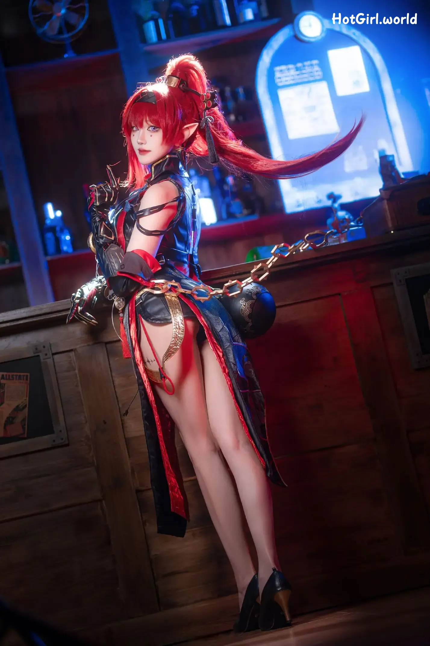 Coser-瓜希酱-鸣潮-吟霖 第24张图