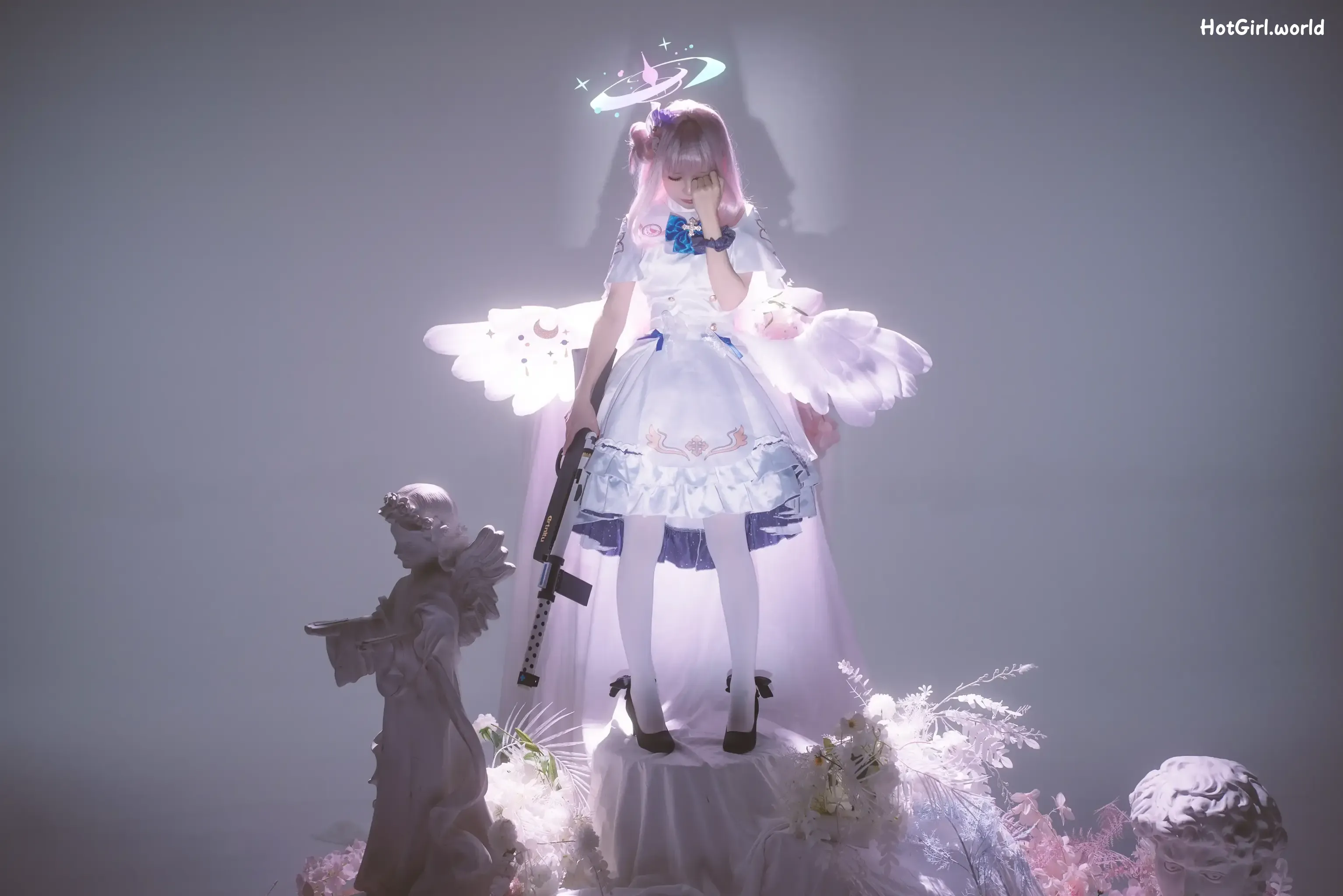 Coser-矢量鱼-蔚蓝档案-圣园未花 第1张图