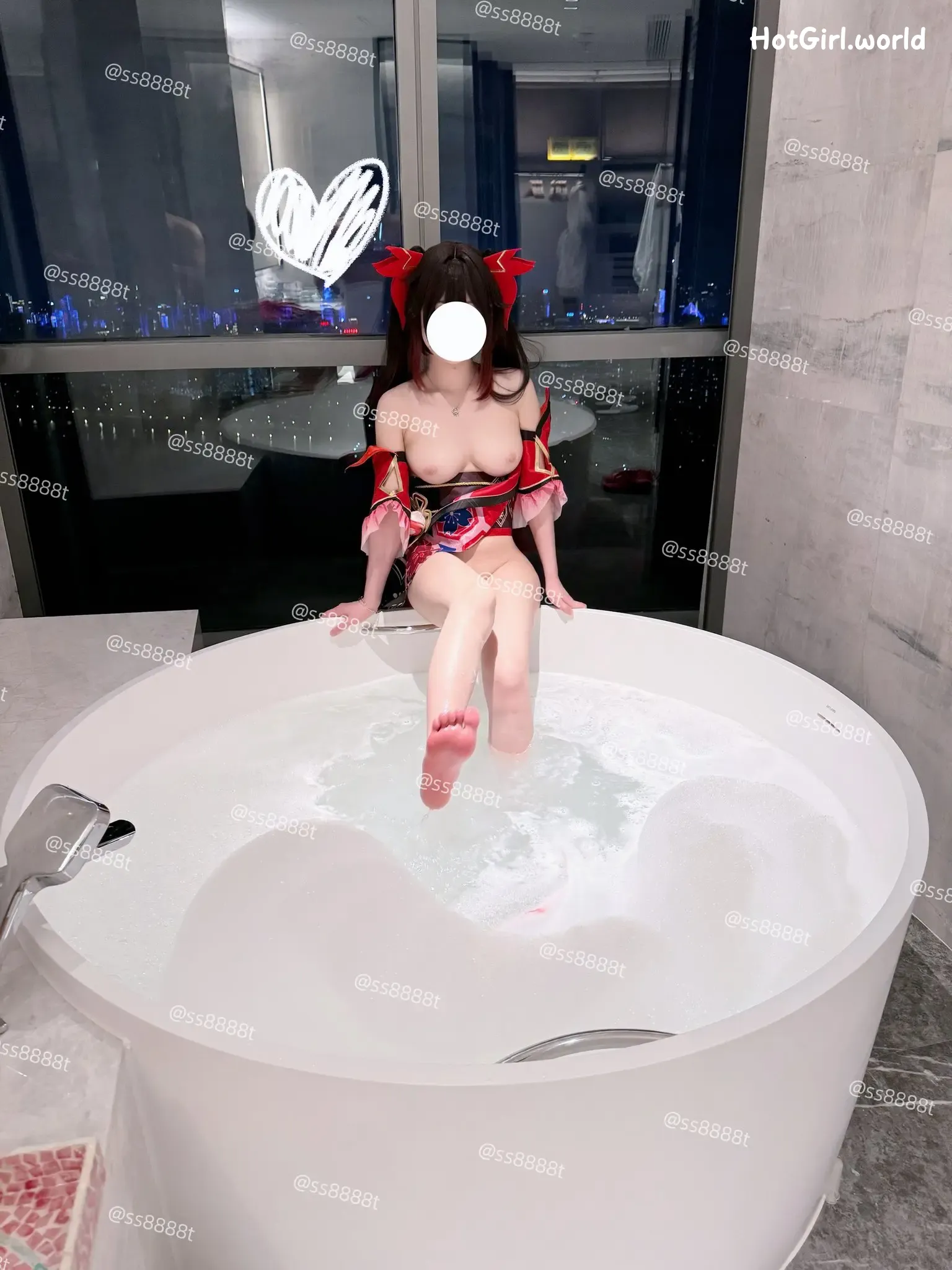 Coser-兔三岁-ss8888t-高颜小仙女-被怪叔叔骗到酒店无套中出 第44张图