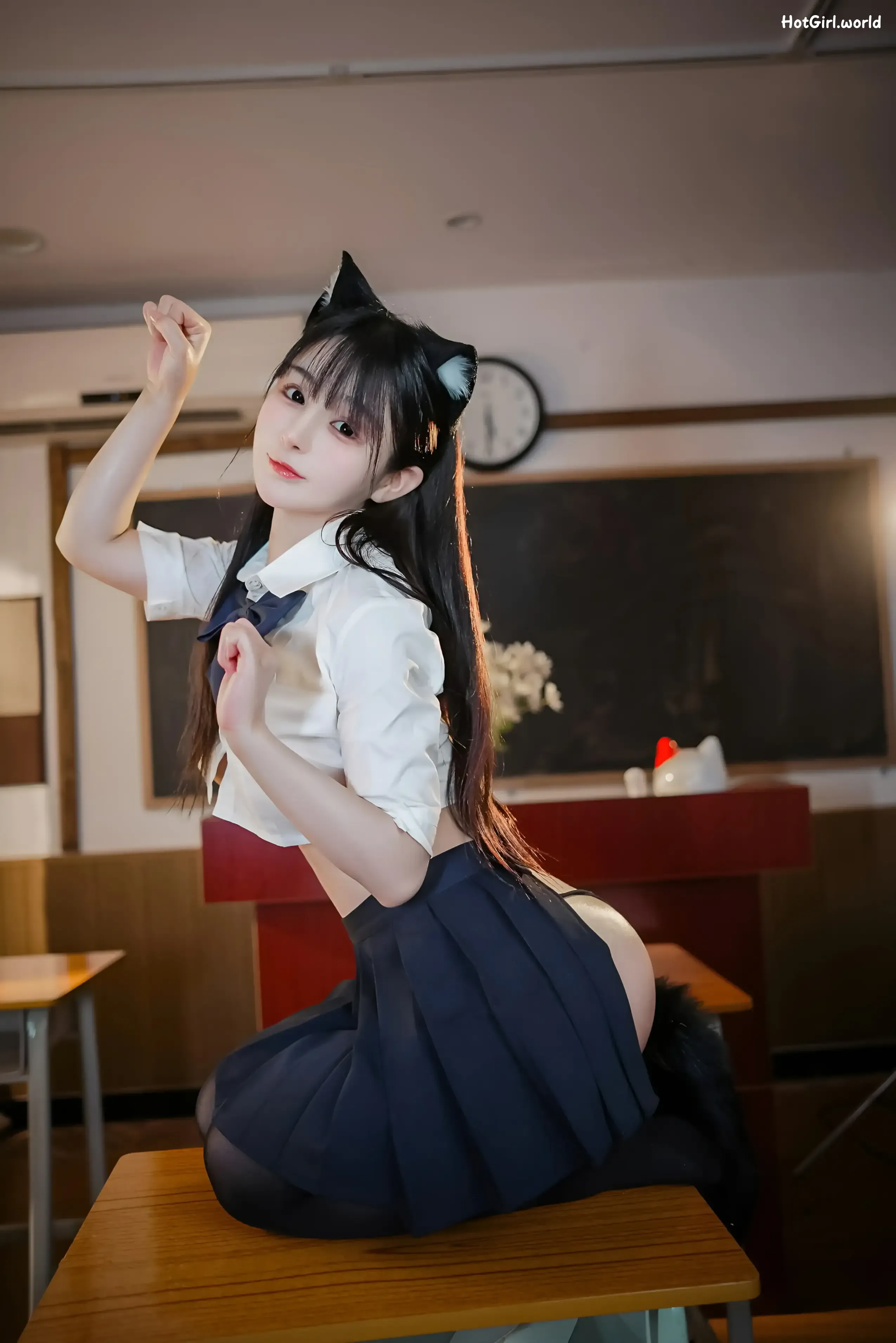 Coser-桜井宁宁-JK猫耳 第66张图