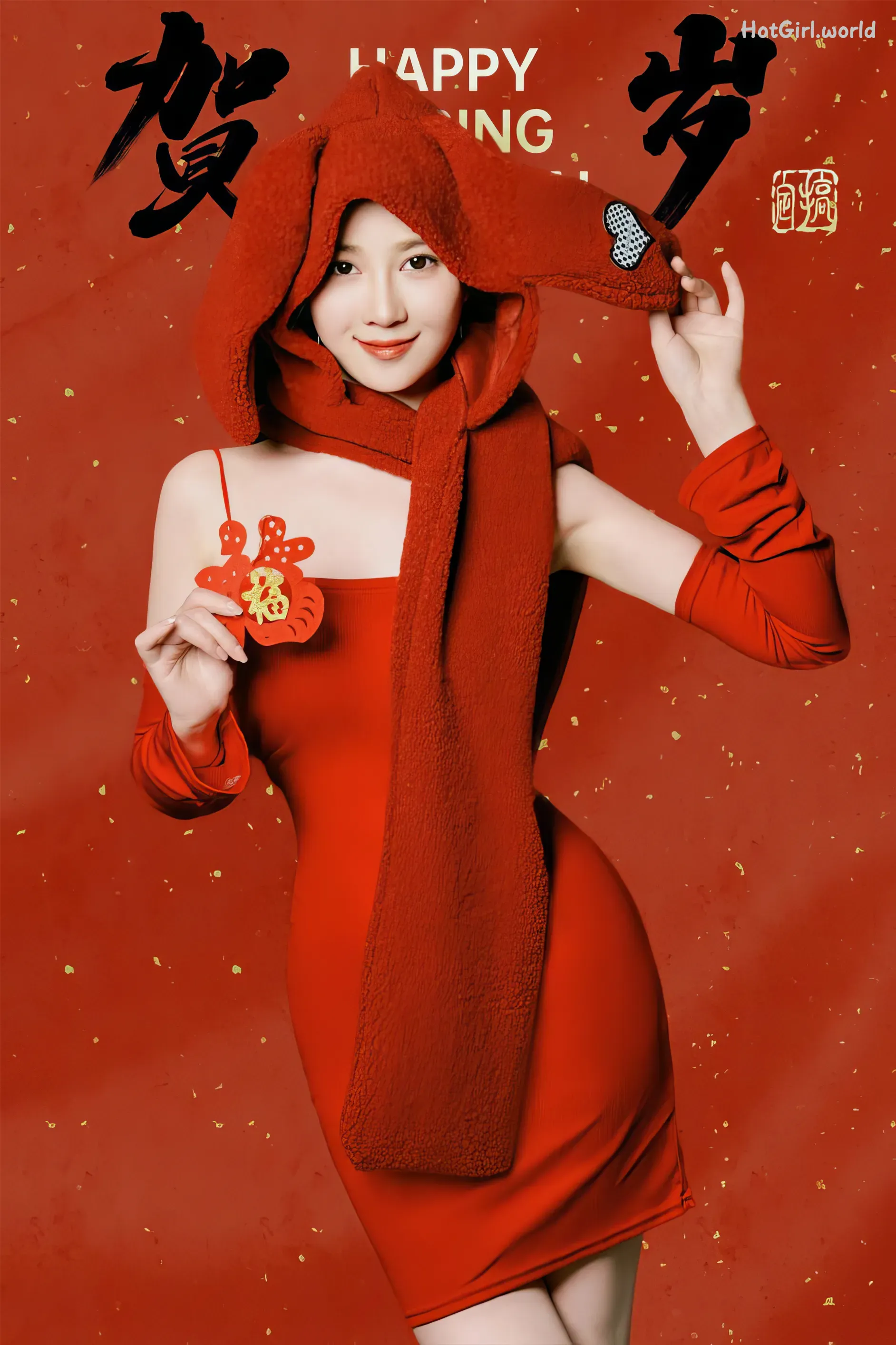 Coser-年年-Nnian-拜年兔(27 photos + 12 uncensored photos) 第39张图