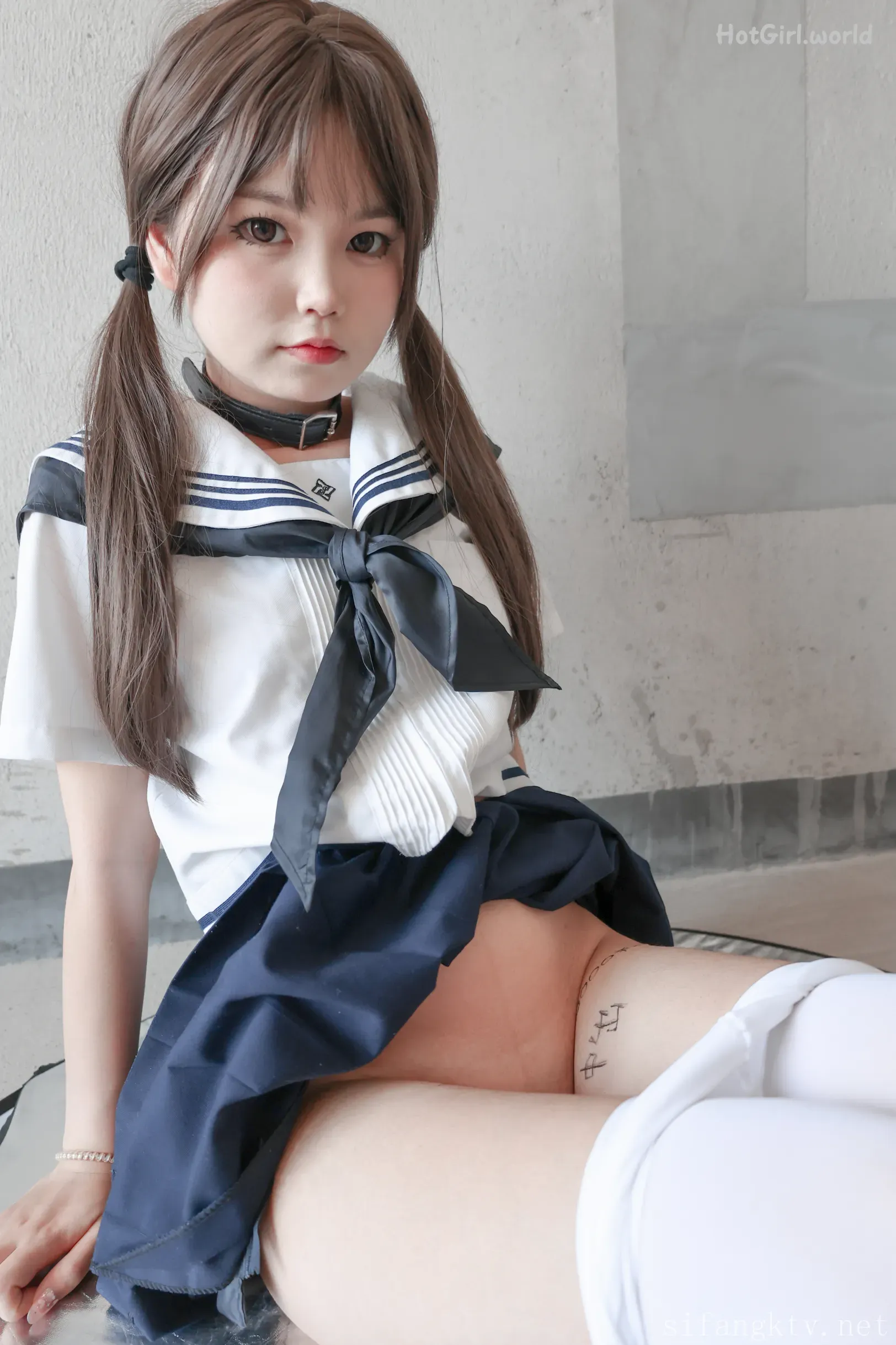 素人渔夫-R18-林书辞-【小冰】制服娃娃脸可爱双马尾粉嫩肥美(36 photos + 75 uncensored photos) 第16张图