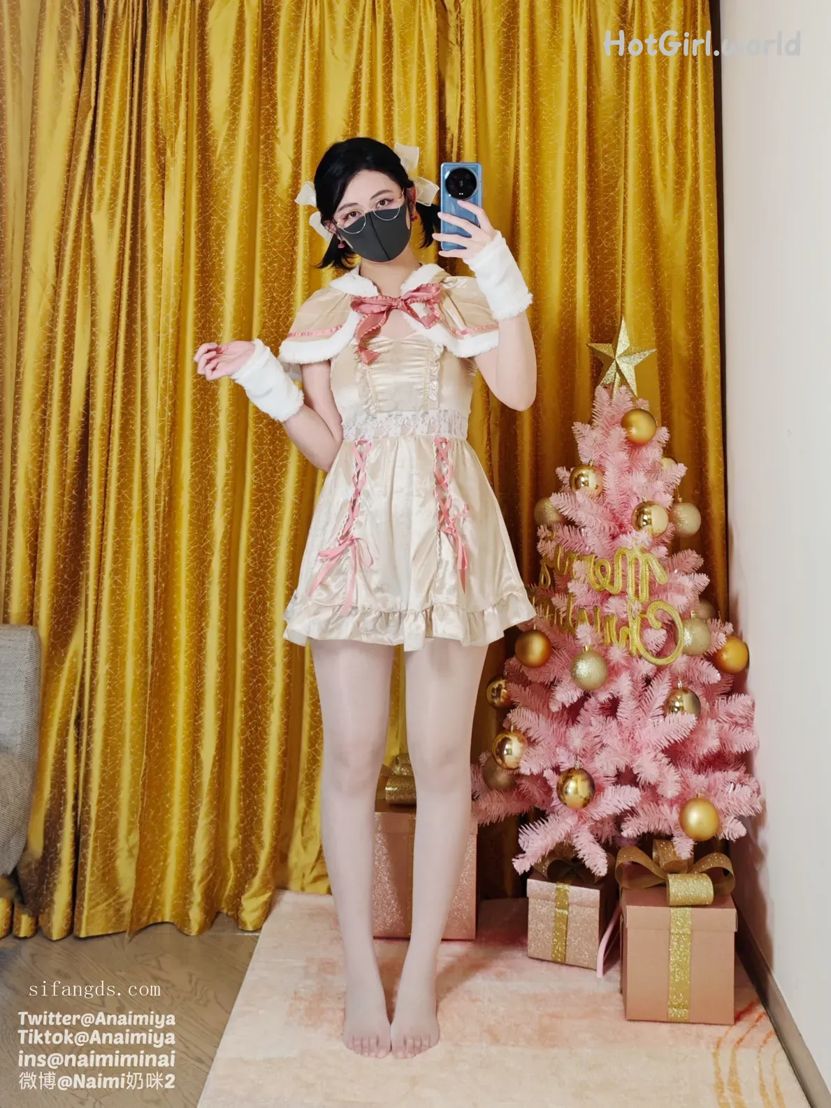 Coser-Anaimiya奶咪-OF-2024-12月-圣诞礼物 第7张图