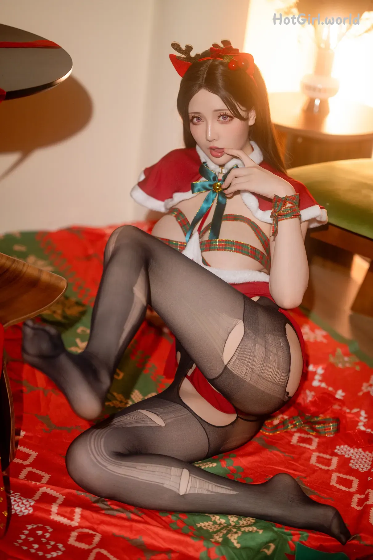 Coser-星之迟迟Hoshilily-2024圣诞-奇妙夜 第17张图