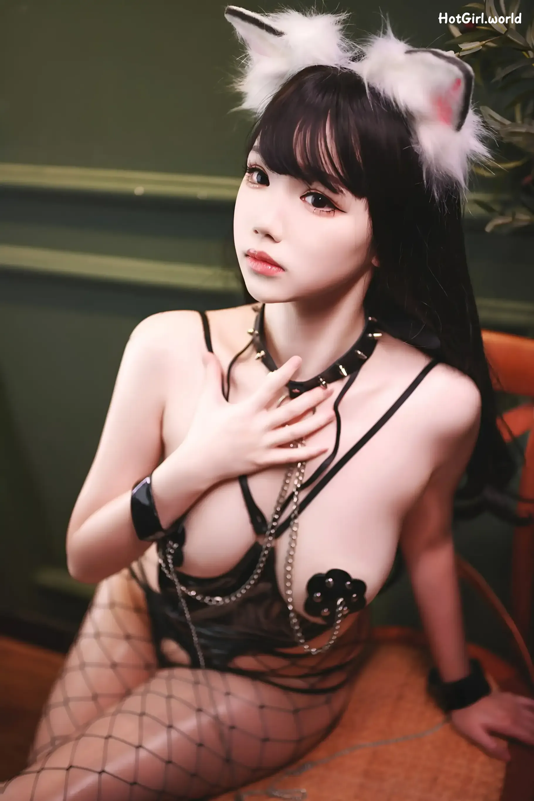 Coser-雪晴-Astra-铆钉乳贴 第10张图