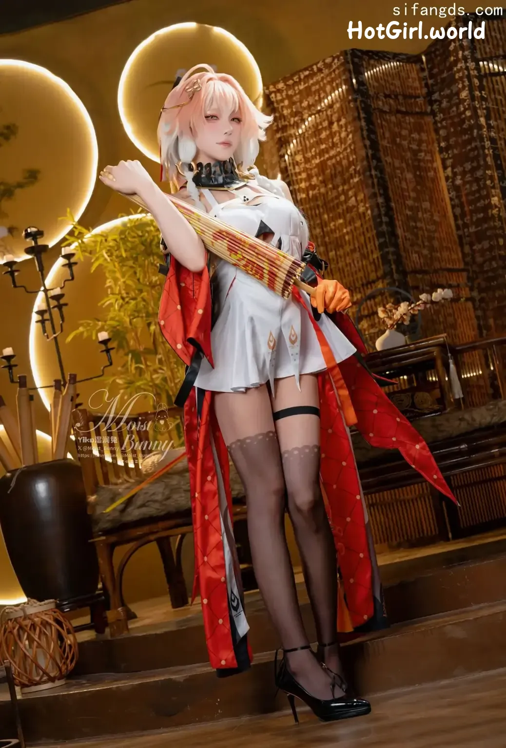 Coser-黏黏团子兔-TC-6月作品-炽羽策阵星-长离 第3张图