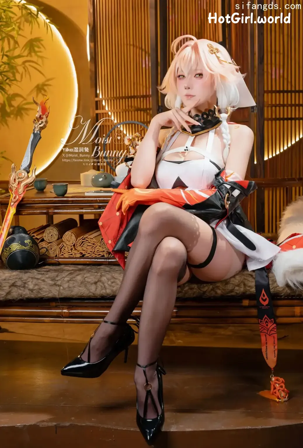 Coser-黏黏团子兔-TC-6月作品-炽羽策阵星-长离 第69张图