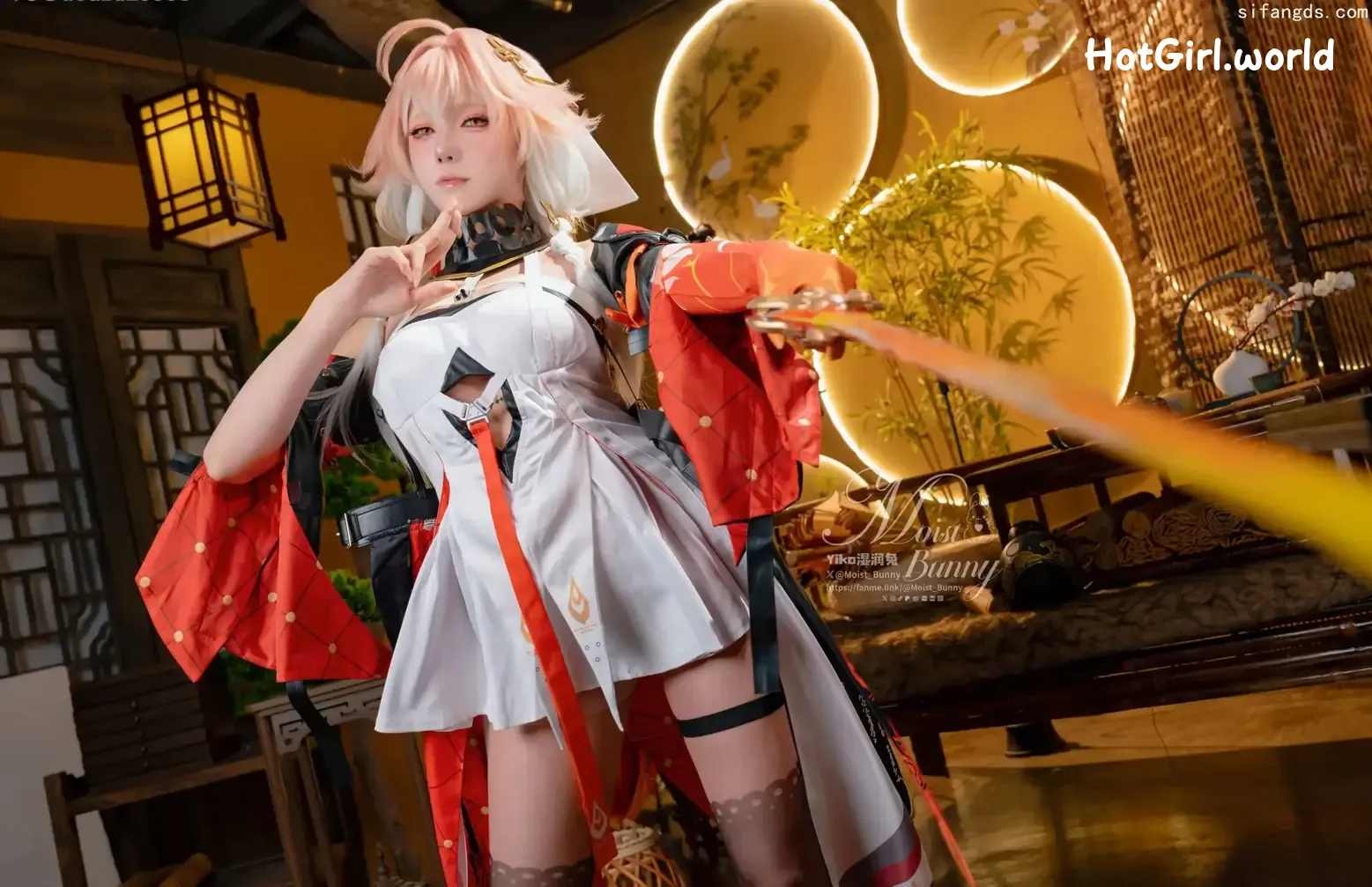 Coser-黏黏团子兔-TC-6月作品-炽羽策阵星-长离 第82张图