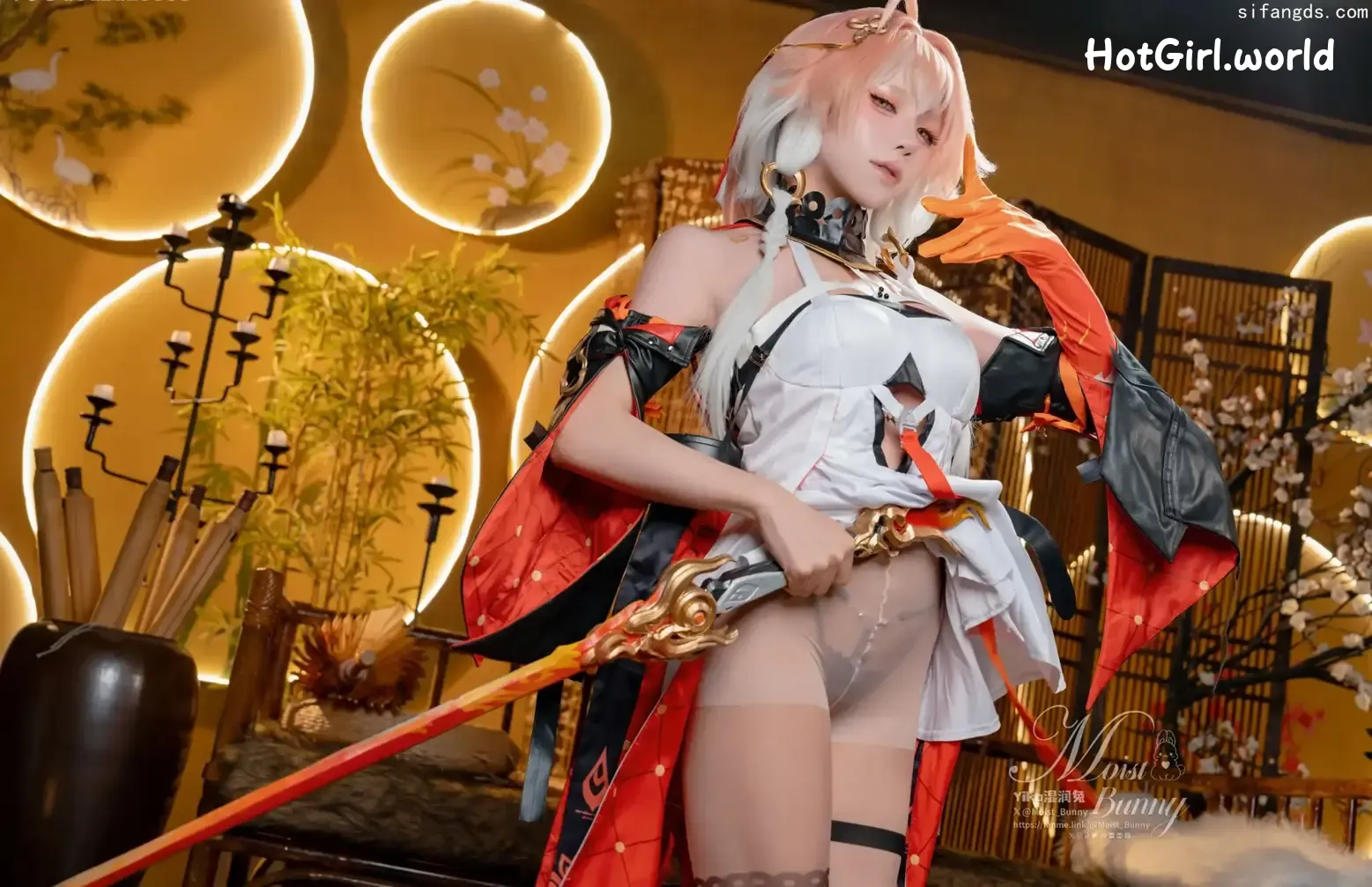 Coser-黏黏团子兔-TC-6月作品-炽羽策阵星-长离 第84张图