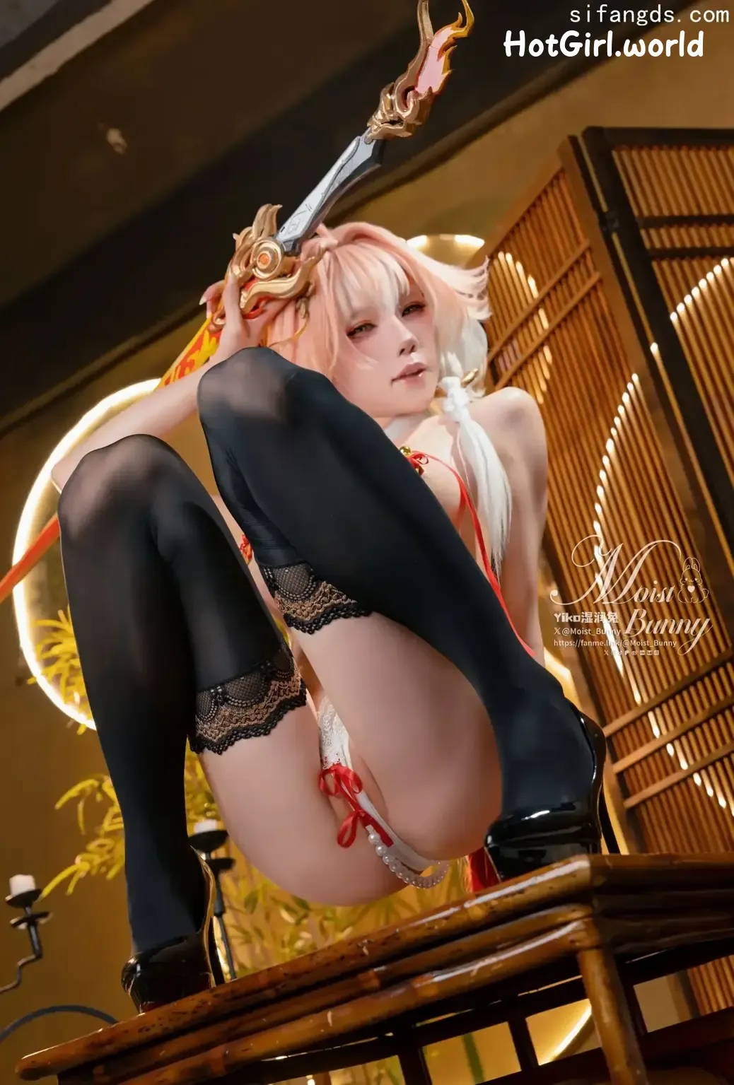 Coser-黏黏团子兔-TC-6月作品-炽羽策阵星-长离 第91张图
