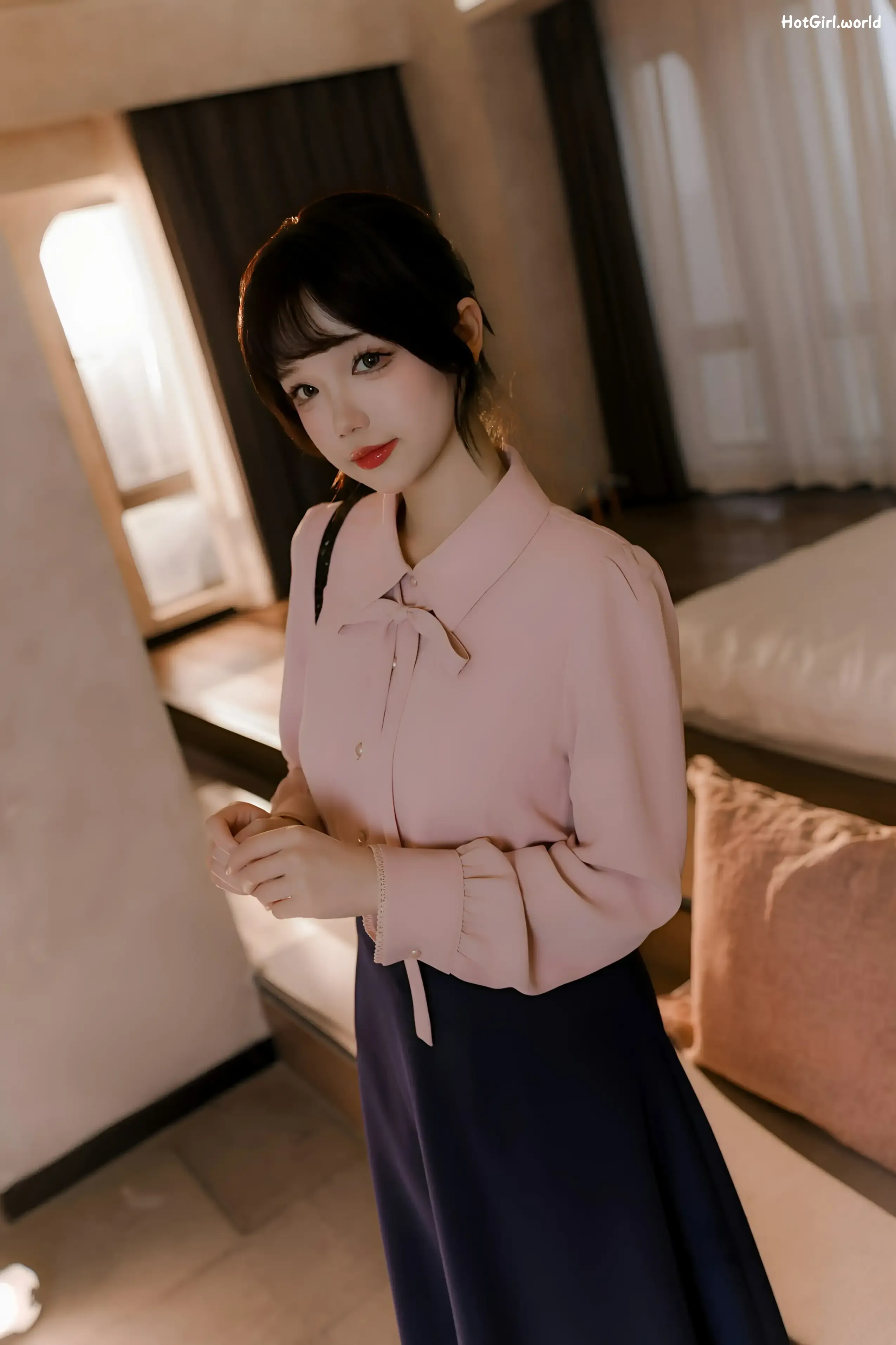 Coser-雪晴-Astra-肉丝通勤OL 第3张图