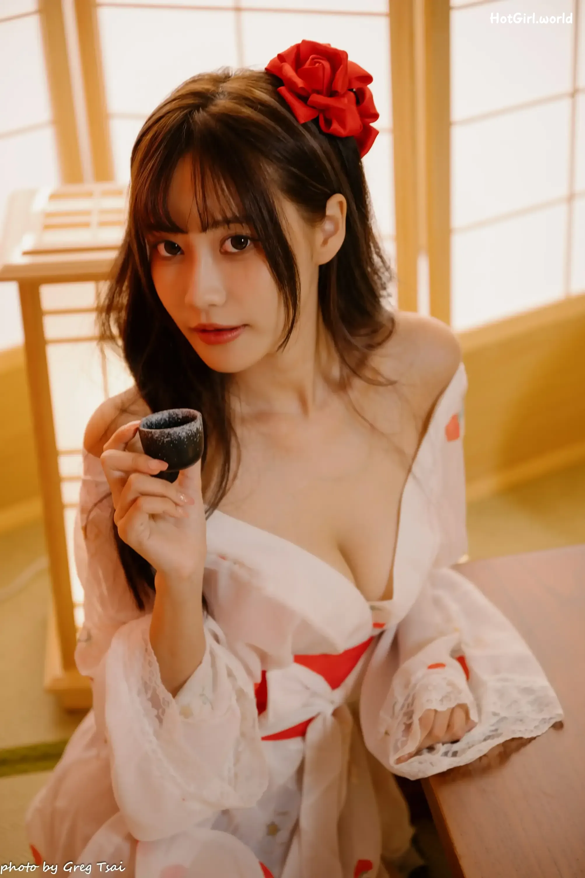 Coser-黎黎-和服 第1张图