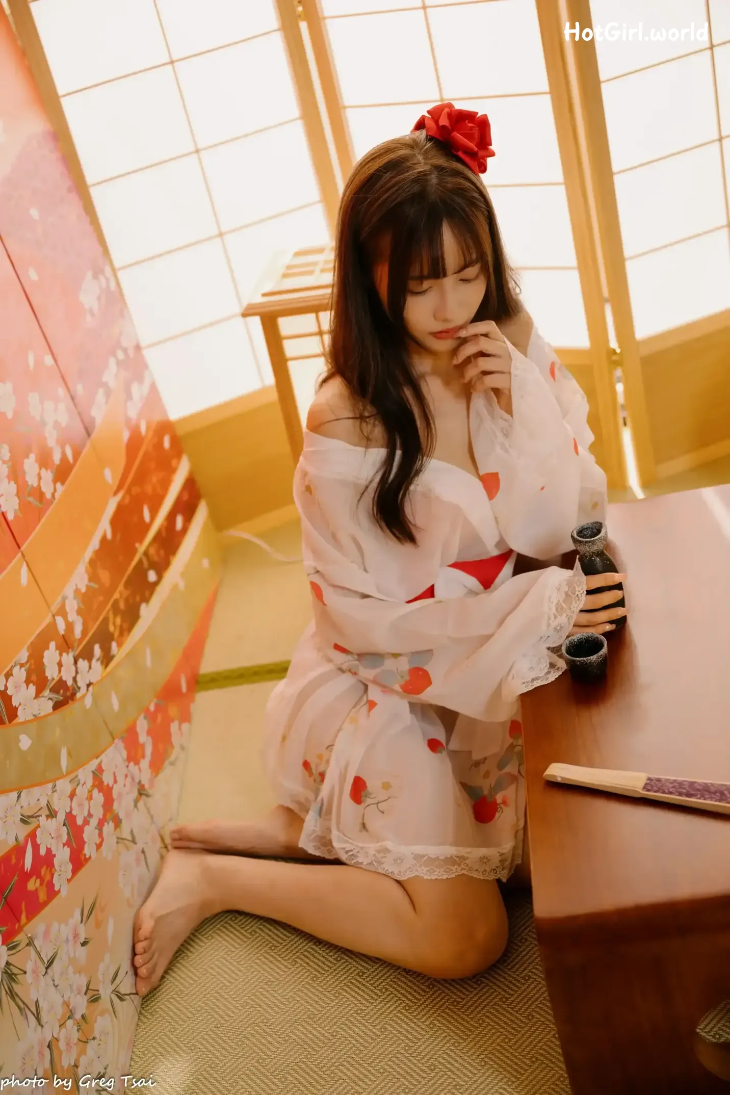 Coser-黎黎-和服 第25张图