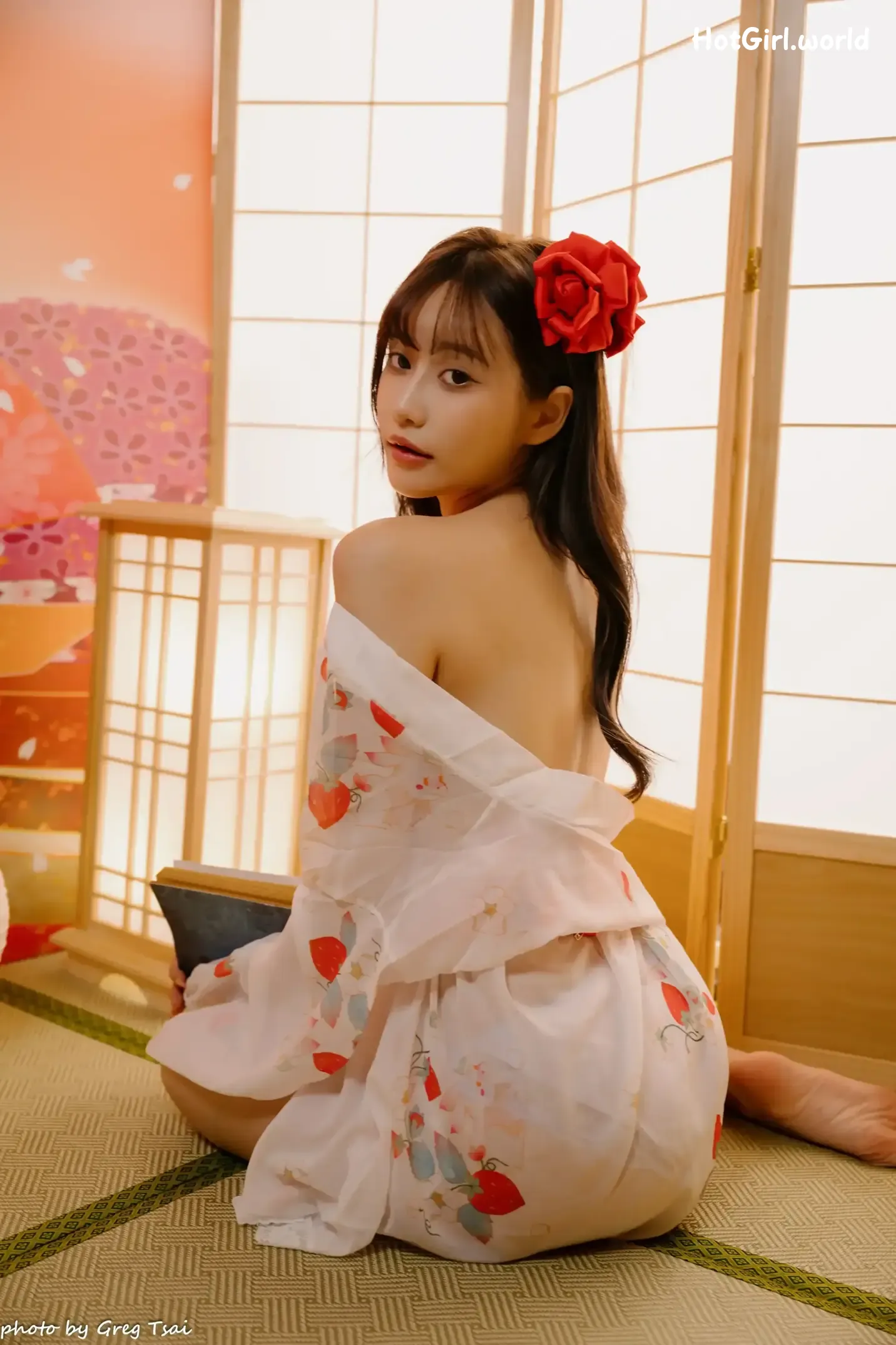 Coser-黎黎-和服 第93张图