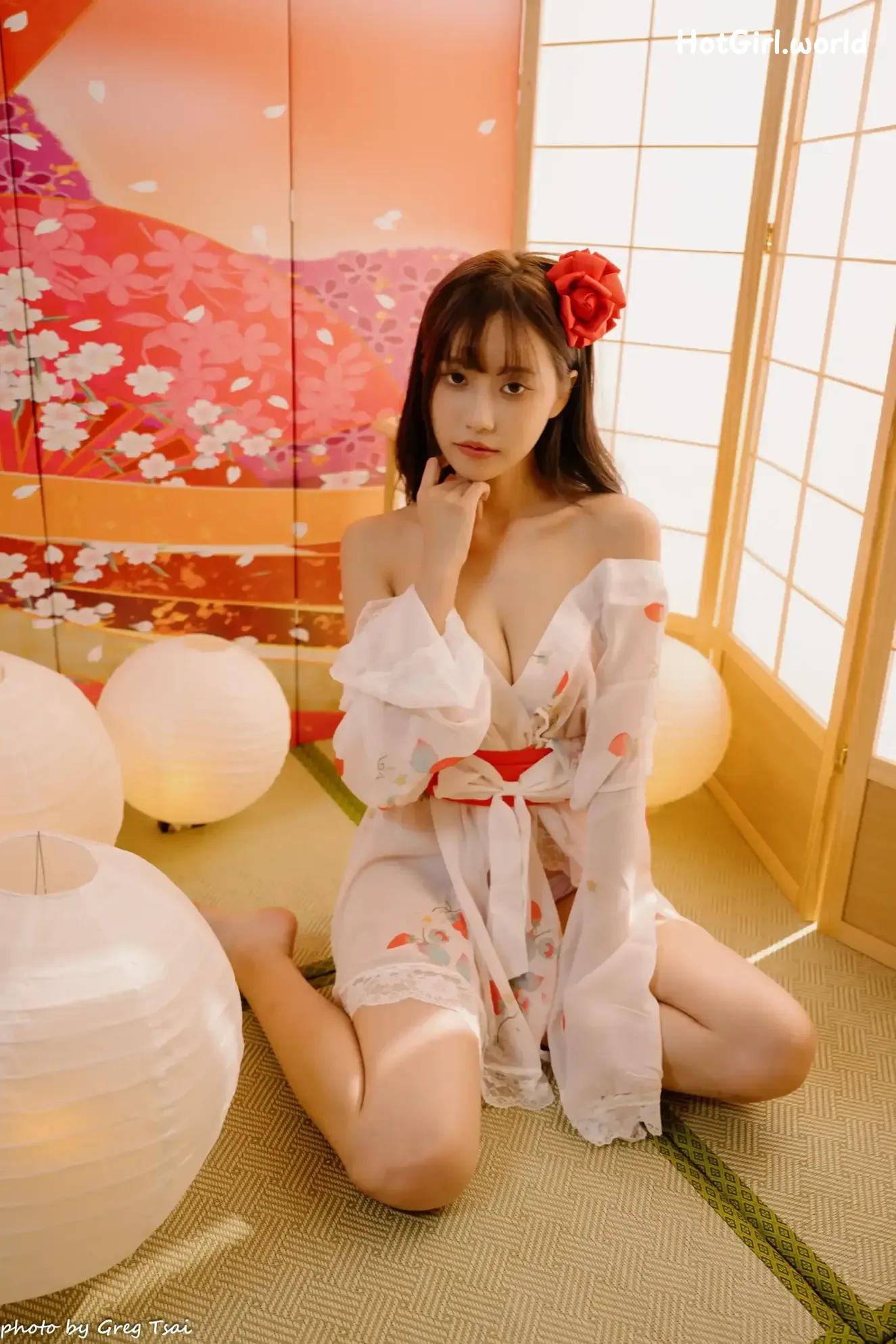 Coser-黎黎-和服 第101张图