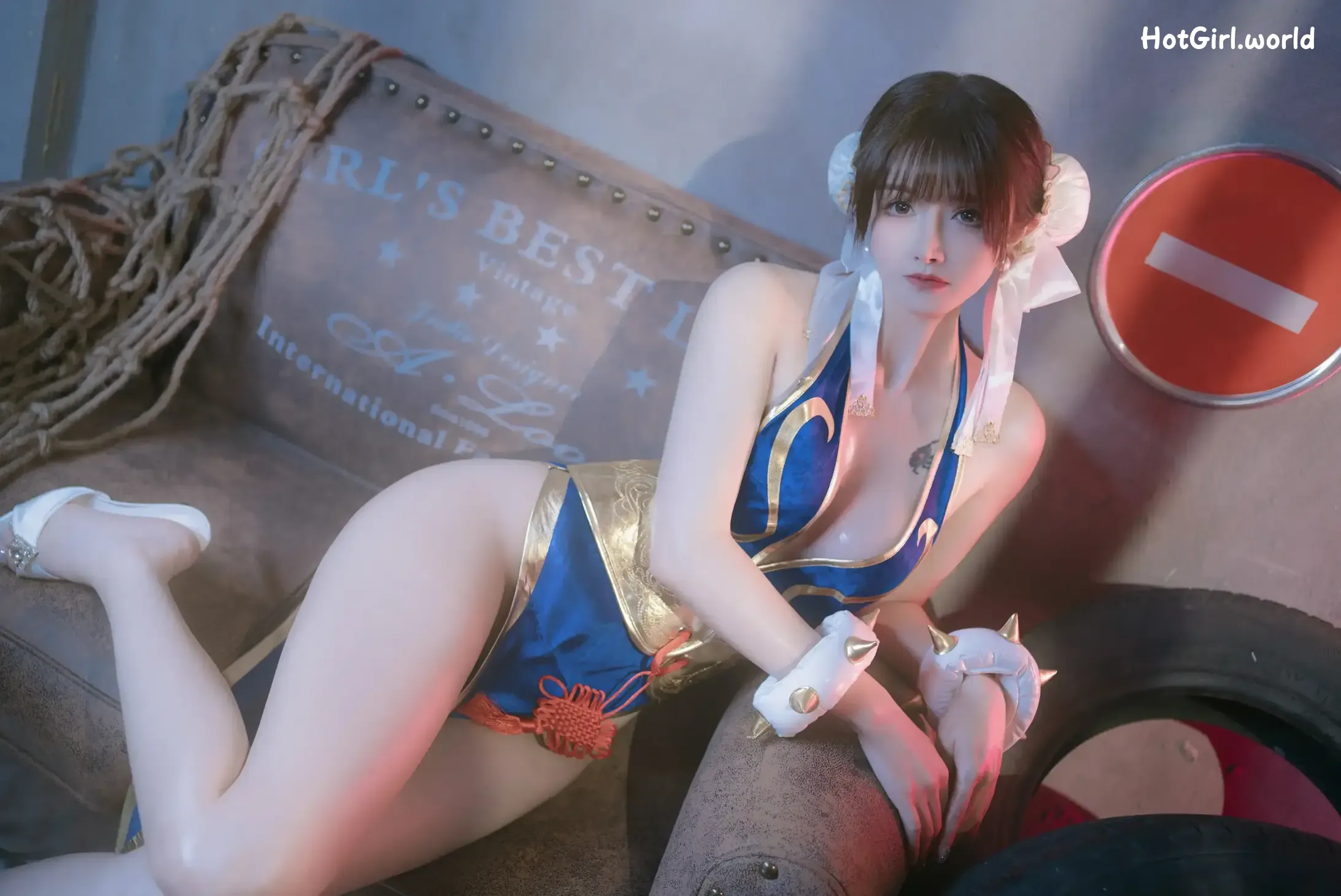 Coser-鹿八岁-春丽的格斗辅导 第3张图