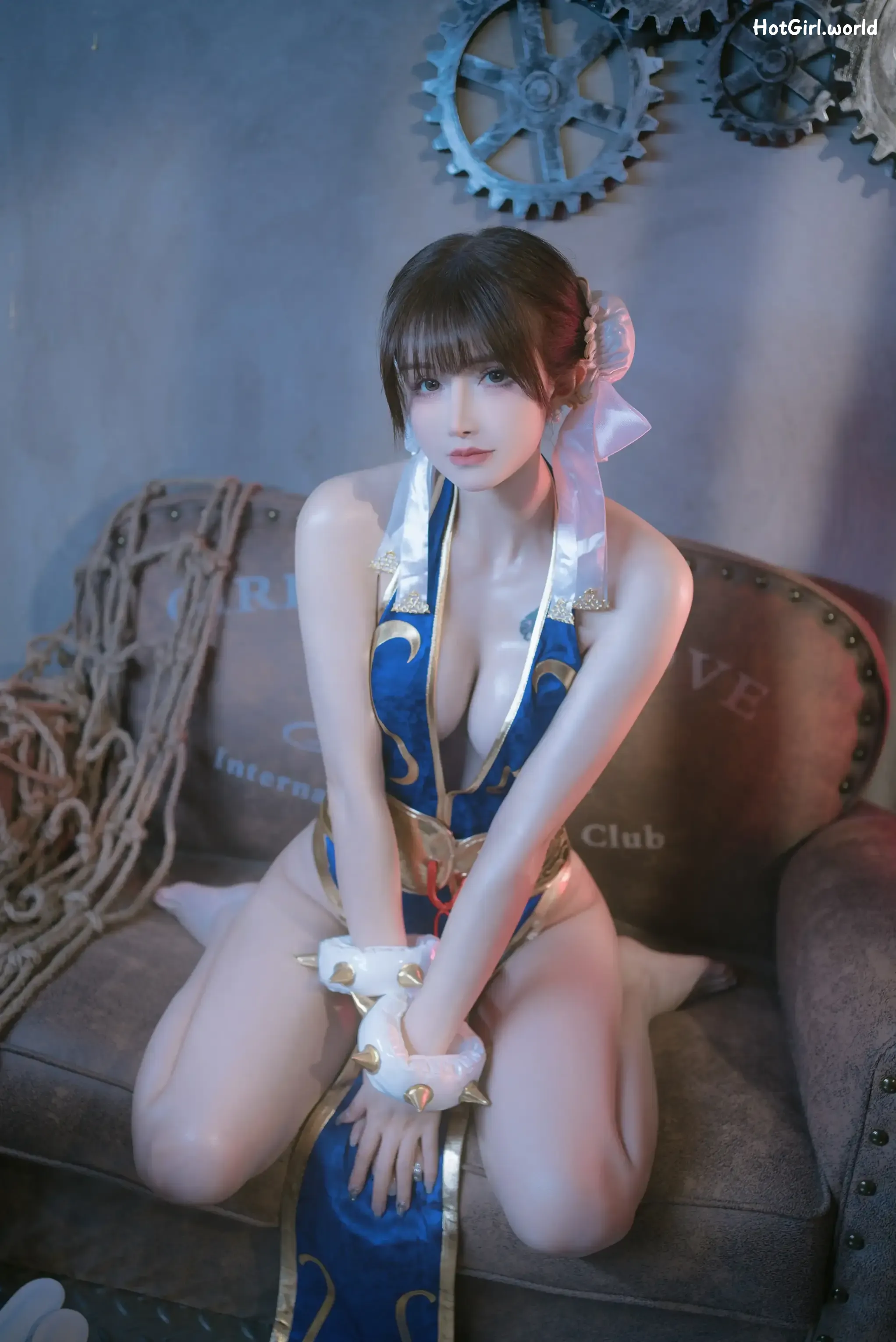 Coser-鹿八岁-春丽的格斗辅导 第6张图
