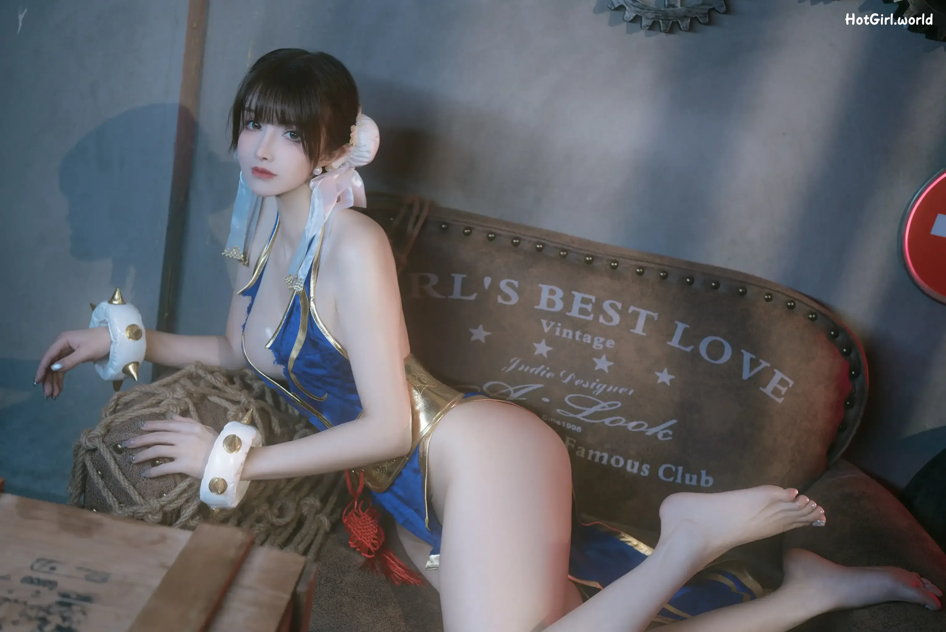 Coser-鹿八岁-春丽的格斗辅导 第11张图