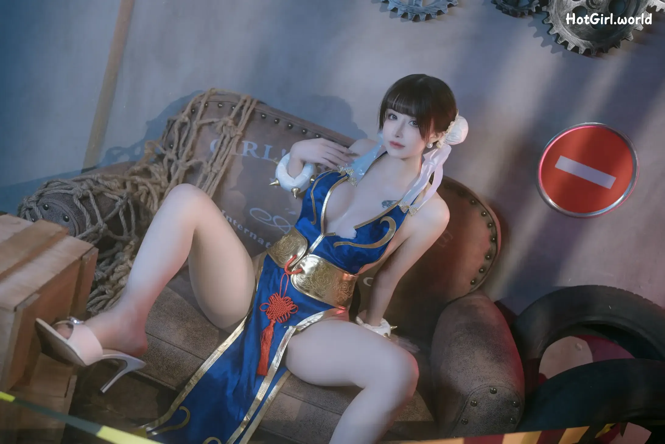 Coser-鹿八岁-春丽的格斗辅导 第20张图