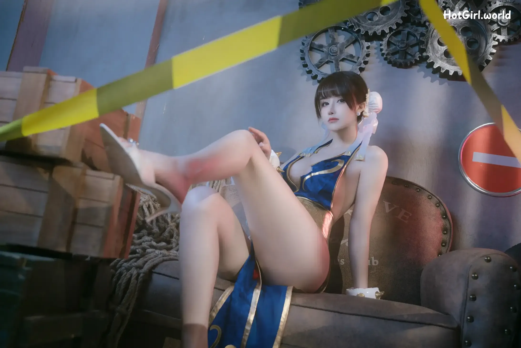 Coser-鹿八岁-春丽的格斗辅导 第21张图