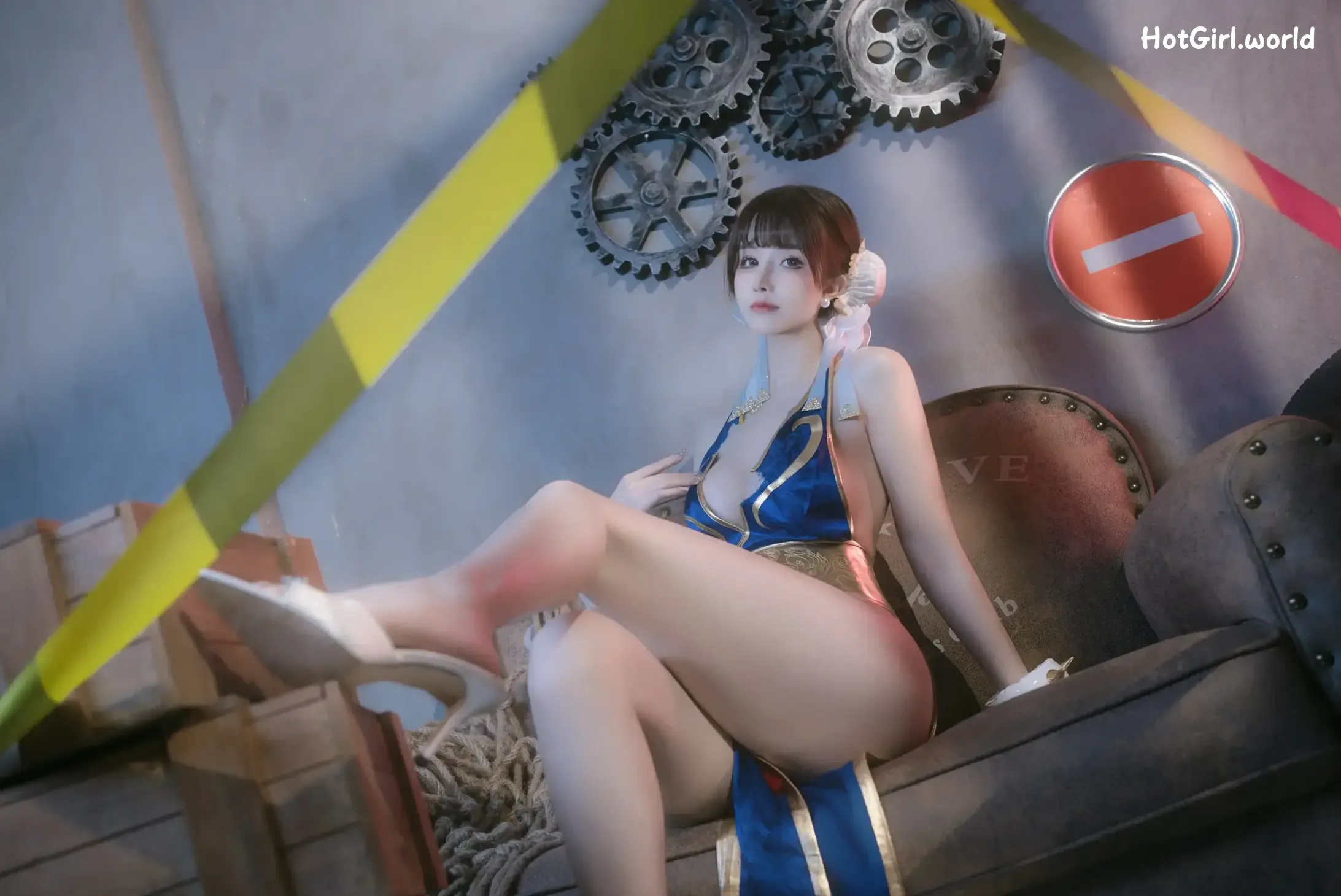 Coser-鹿八岁-春丽的格斗辅导 第22张图