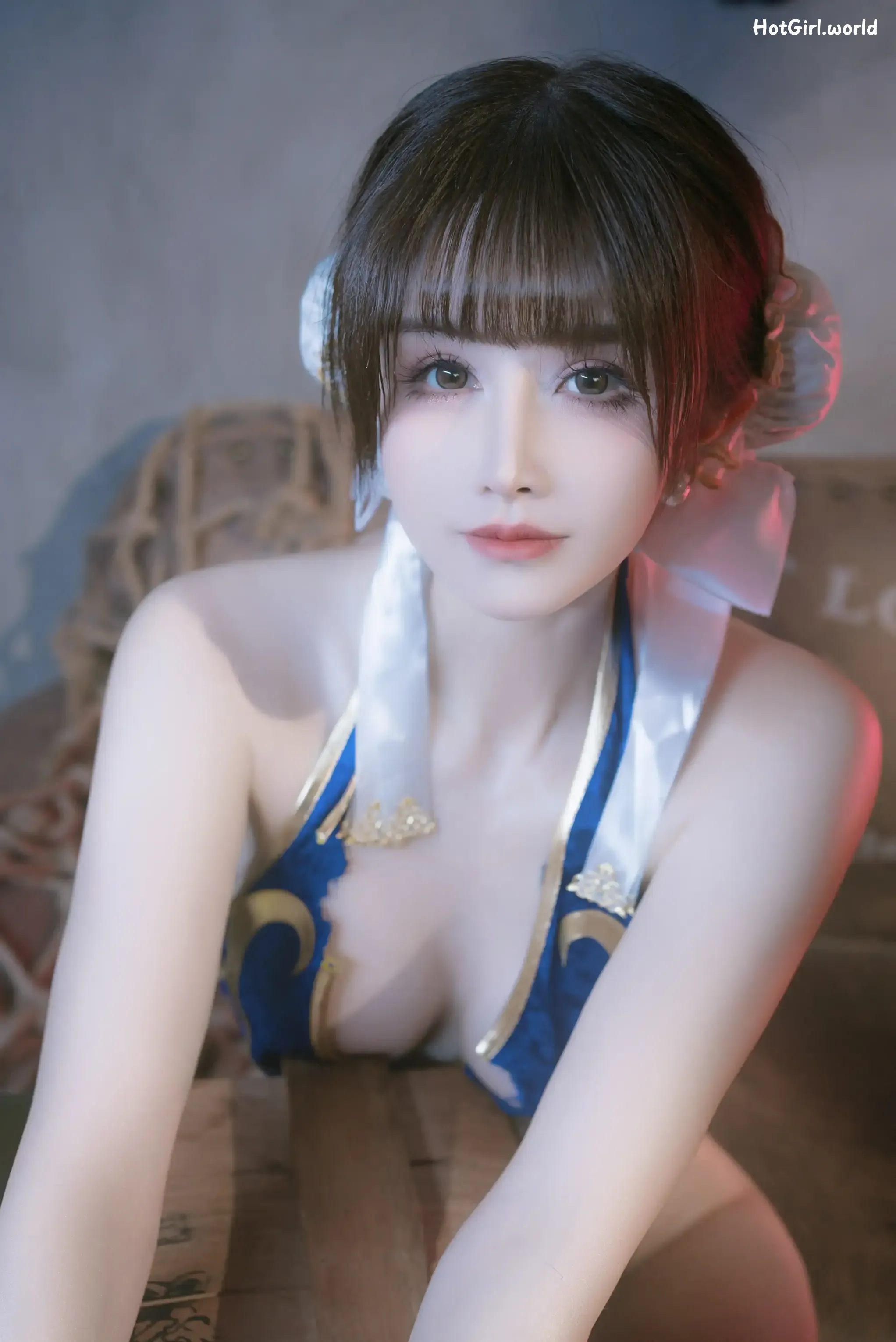 Coser-鹿八岁-春丽的格斗辅导 第25张图
