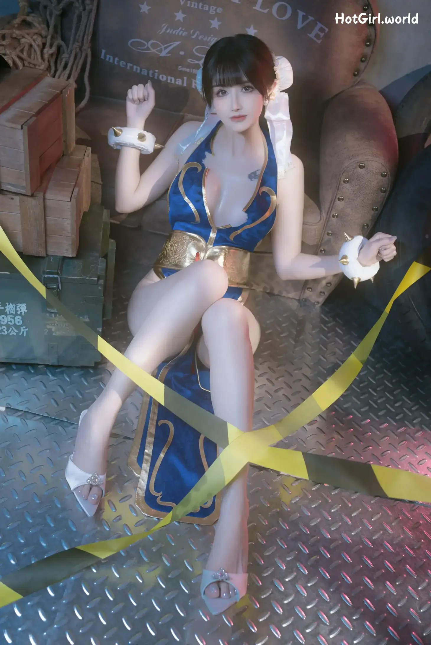 Coser-鹿八岁-春丽的格斗辅导 第31张图