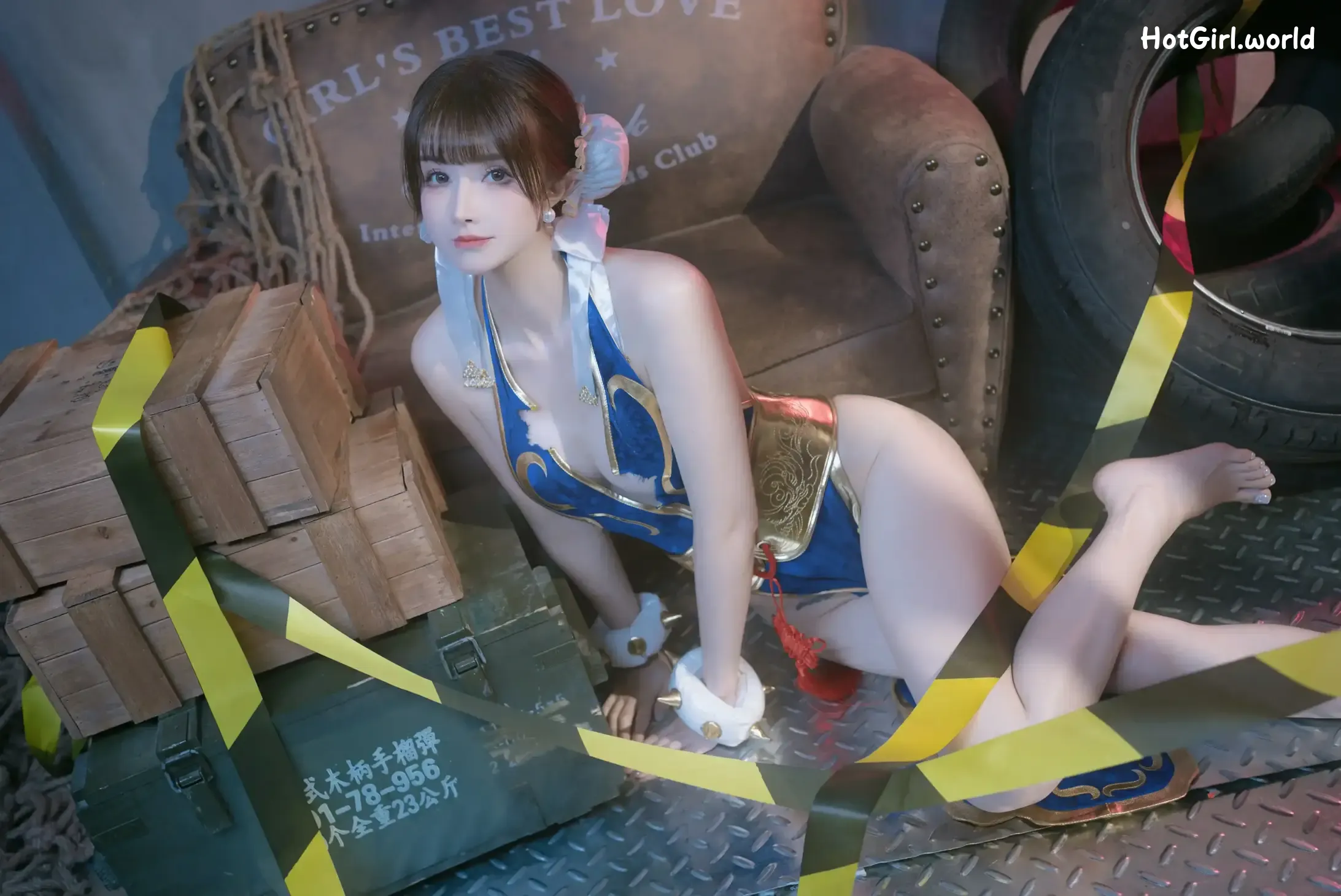 Coser-鹿八岁-春丽的格斗辅导 第36张图