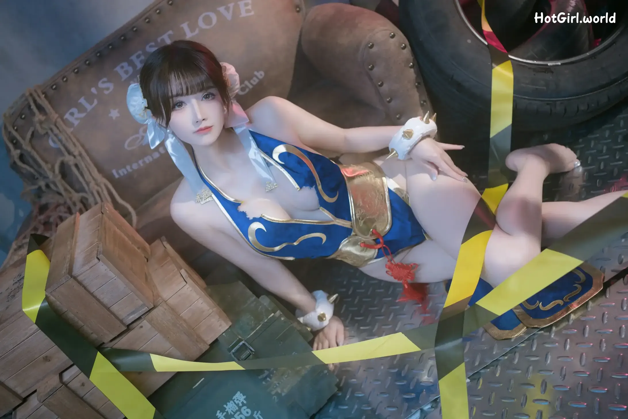 Coser-鹿八岁-春丽的格斗辅导 第37张图