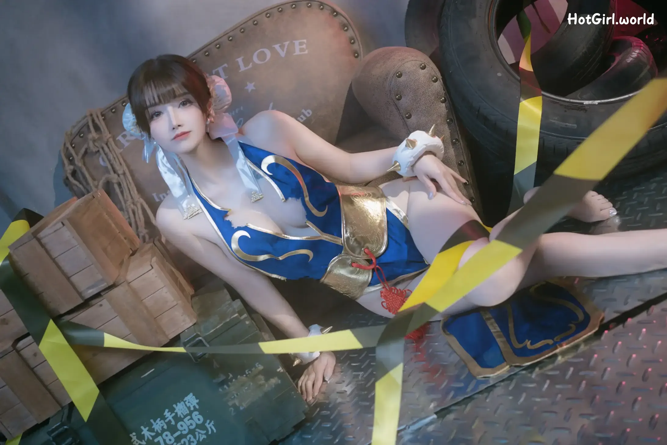 Coser-鹿八岁-春丽的格斗辅导 第38张图