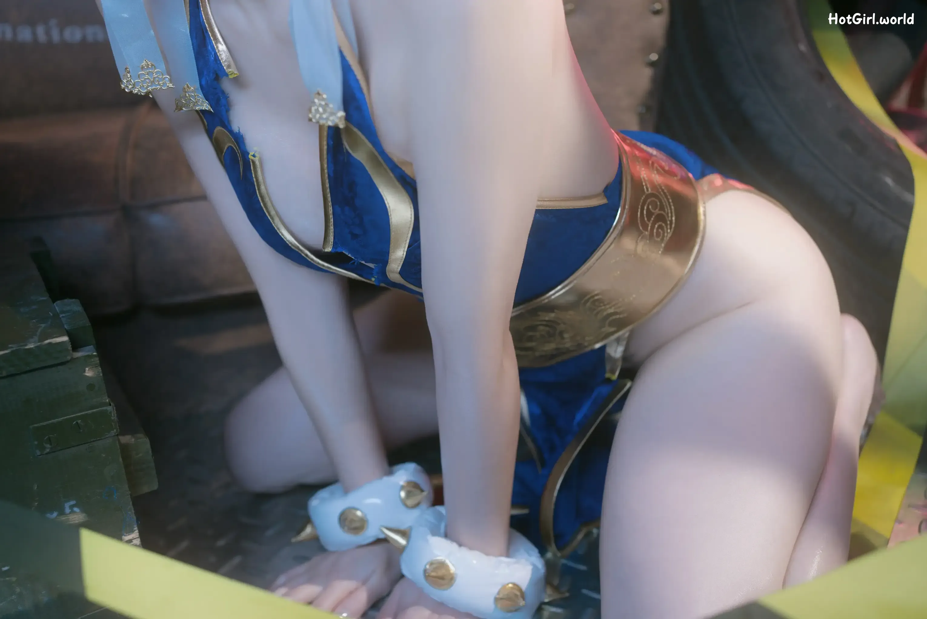 Coser-鹿八岁-春丽的格斗辅导 第40张图