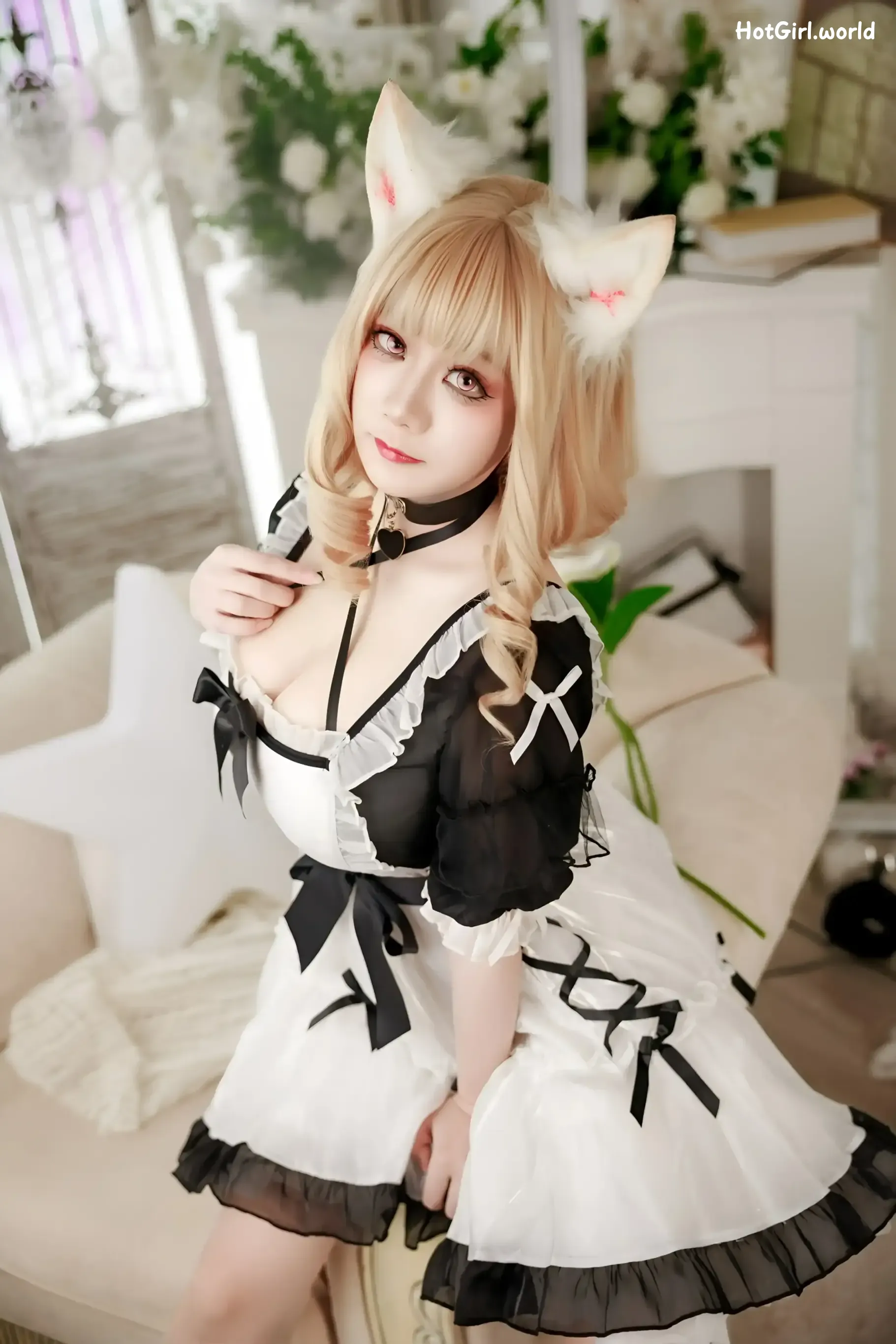 Coser-阿雪雪-午后女仆 第12张图
