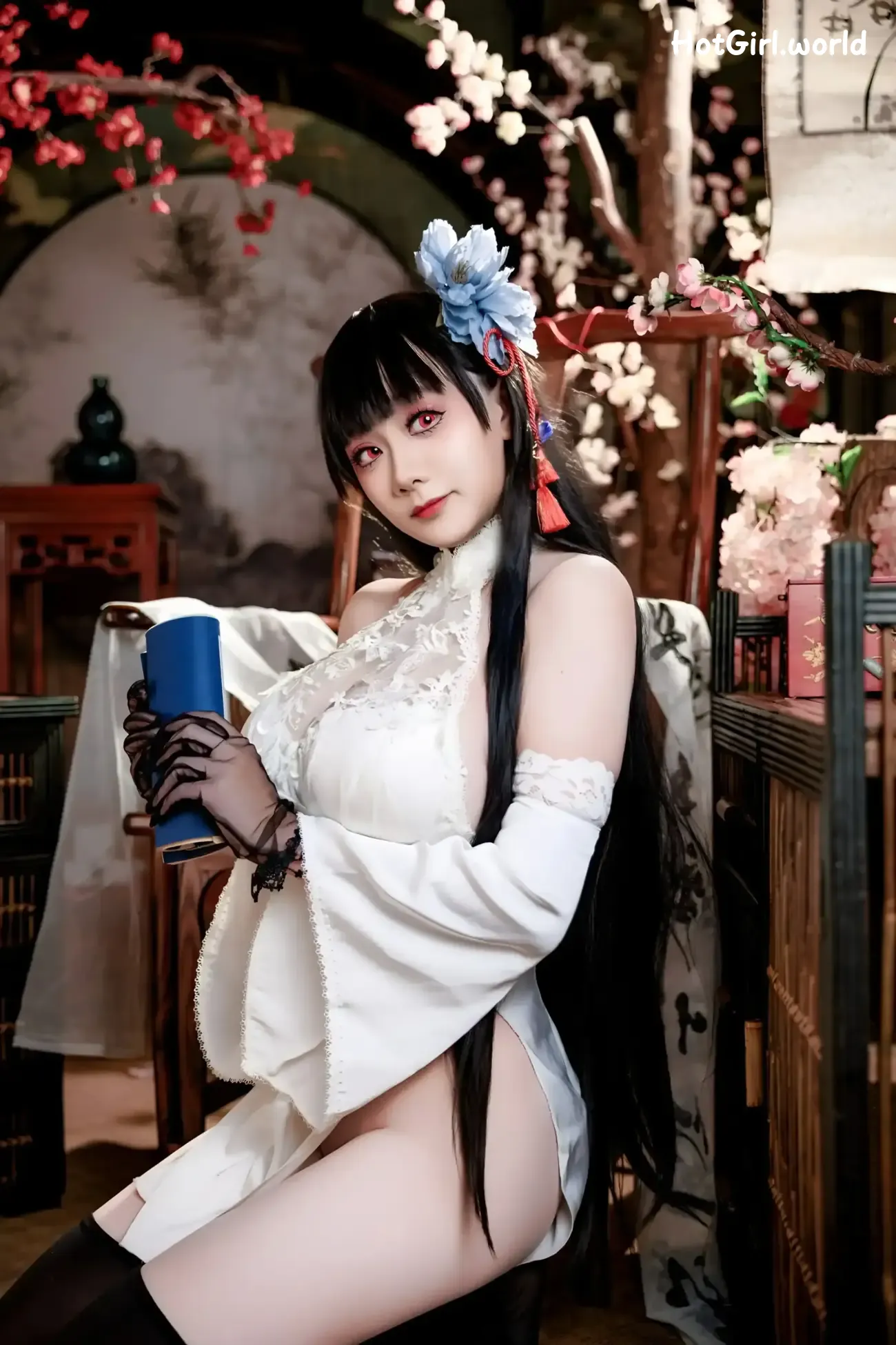 Coser-阿雪雪-碧蓝航线-逸仙-旗袍 第10张图