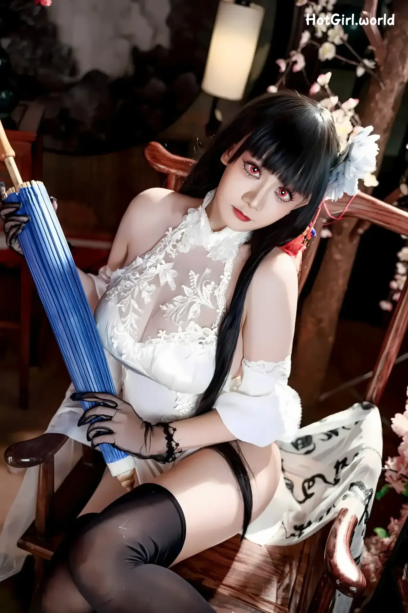 Coser-阿雪雪-碧蓝航线-逸仙-旗袍 第27张图