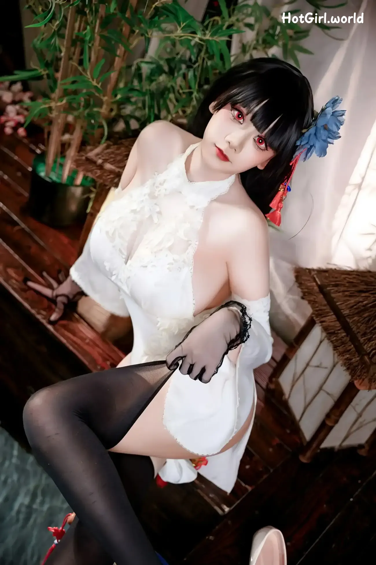 Coser-阿雪雪-碧蓝航线-逸仙-旗袍 第60张图