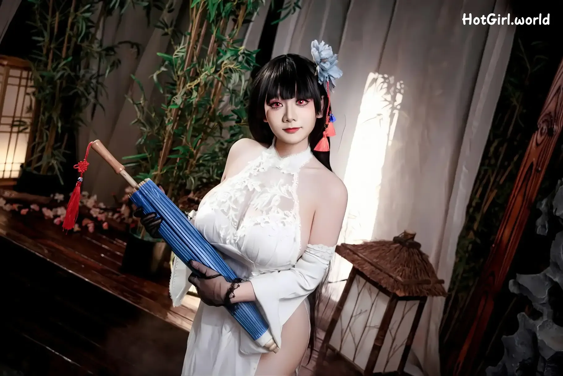 Coser-阿雪雪-碧蓝航线-逸仙-旗袍 第65张图