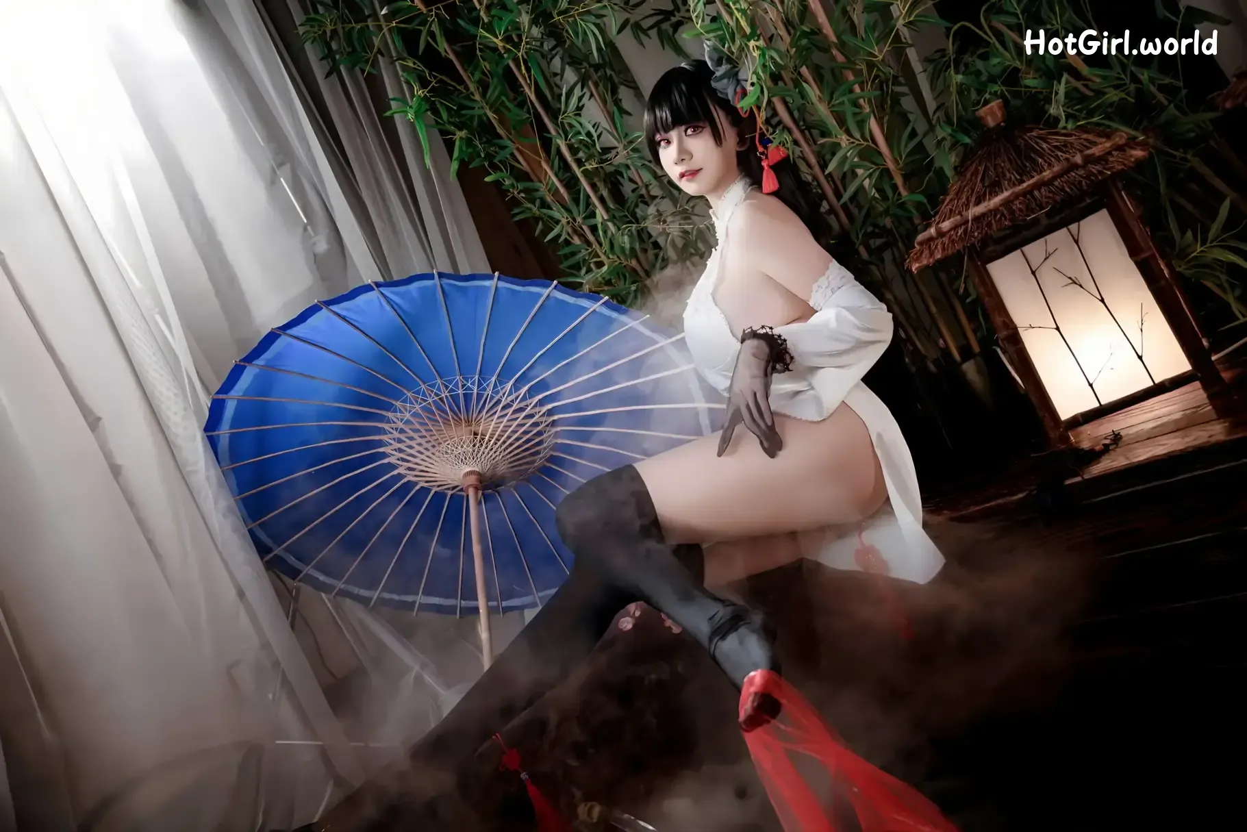 Coser-阿雪雪-碧蓝航线-逸仙-旗袍 第69张图